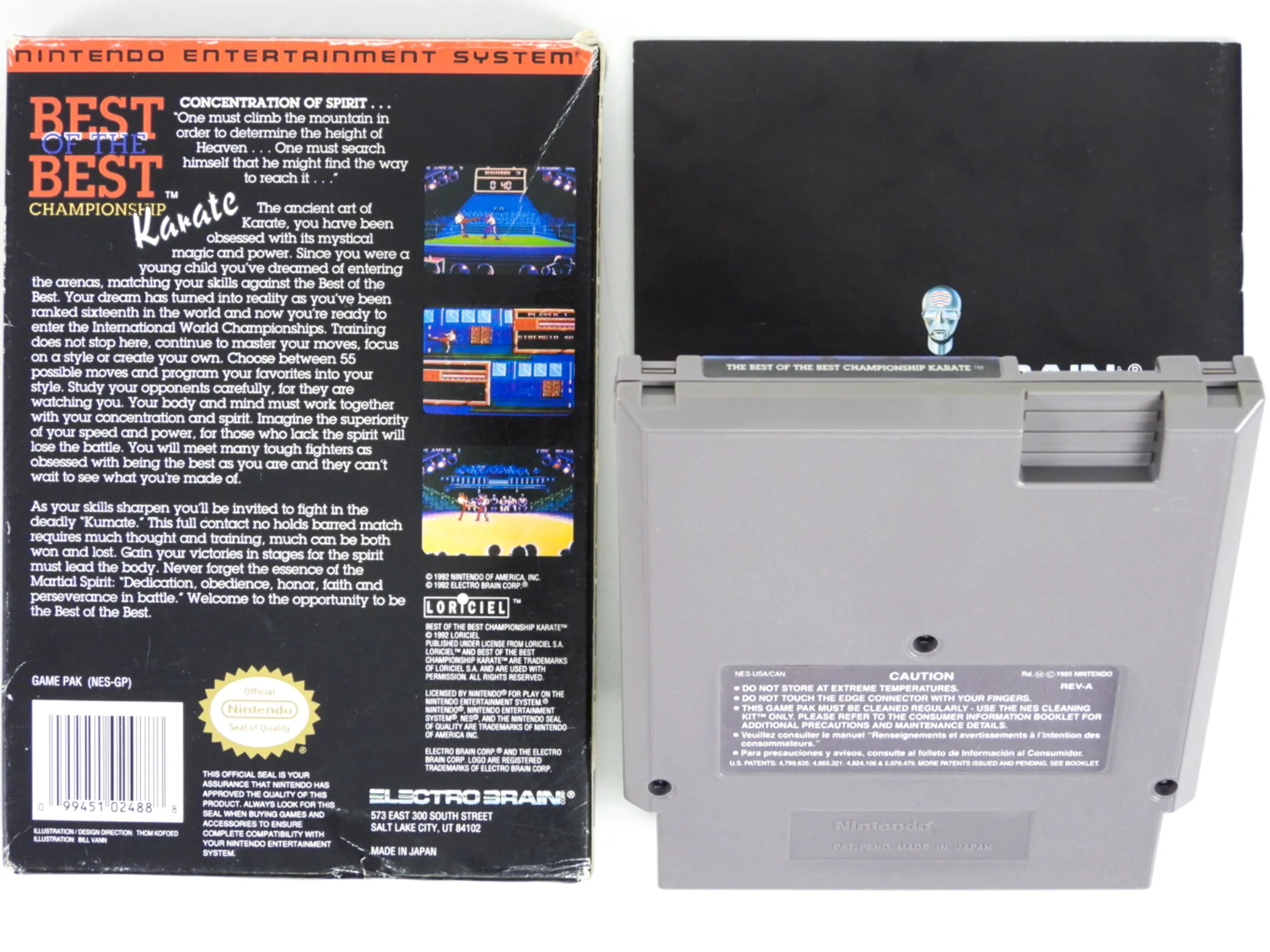 Best Of The Best Championship Karate (Nintendo / NES) - Image 2