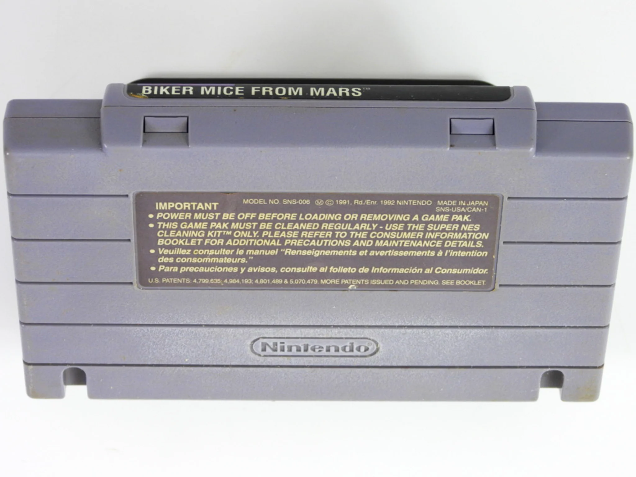 Biker Mice From Mars (Super Nintendo / SNES) - Image 2