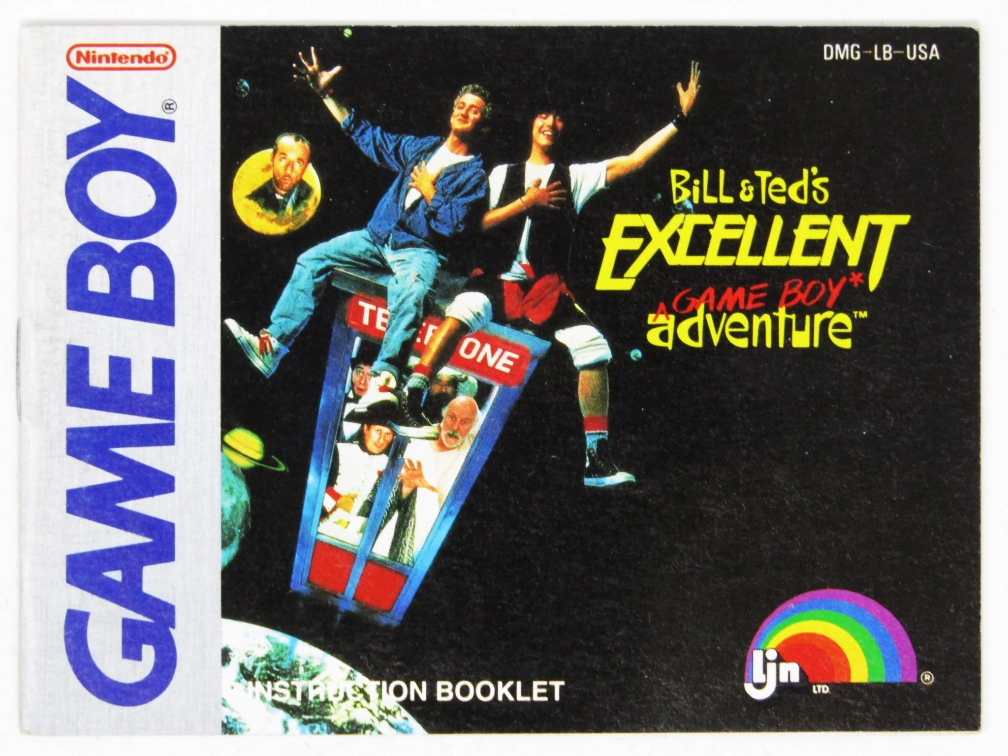Bill And Ted's Excellent Video Game [Manual] (Nintendo Game Boy)