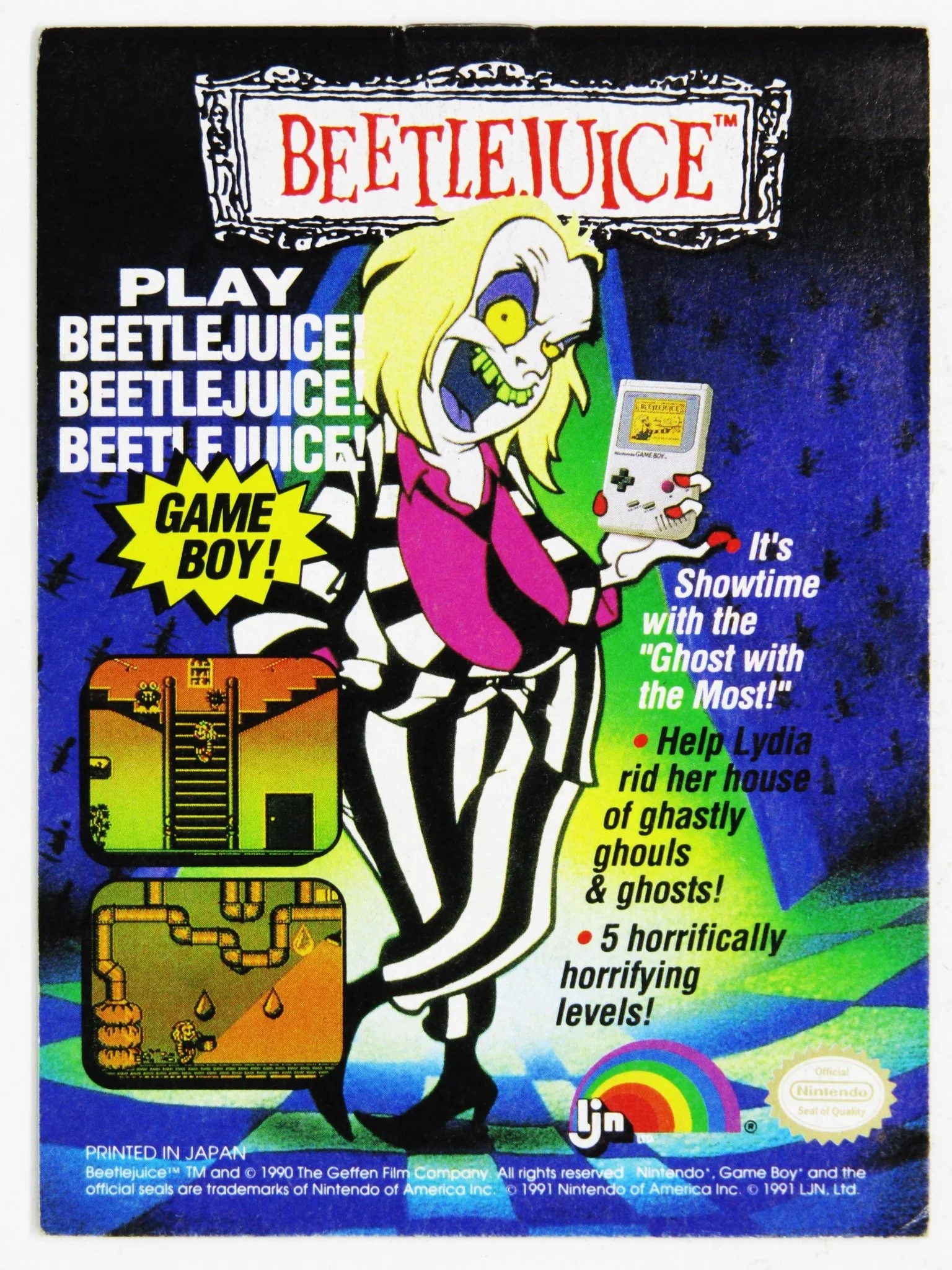 Bill And Ted's Excellent Video Game [Manual] (Nintendo Game Boy) - Image 2