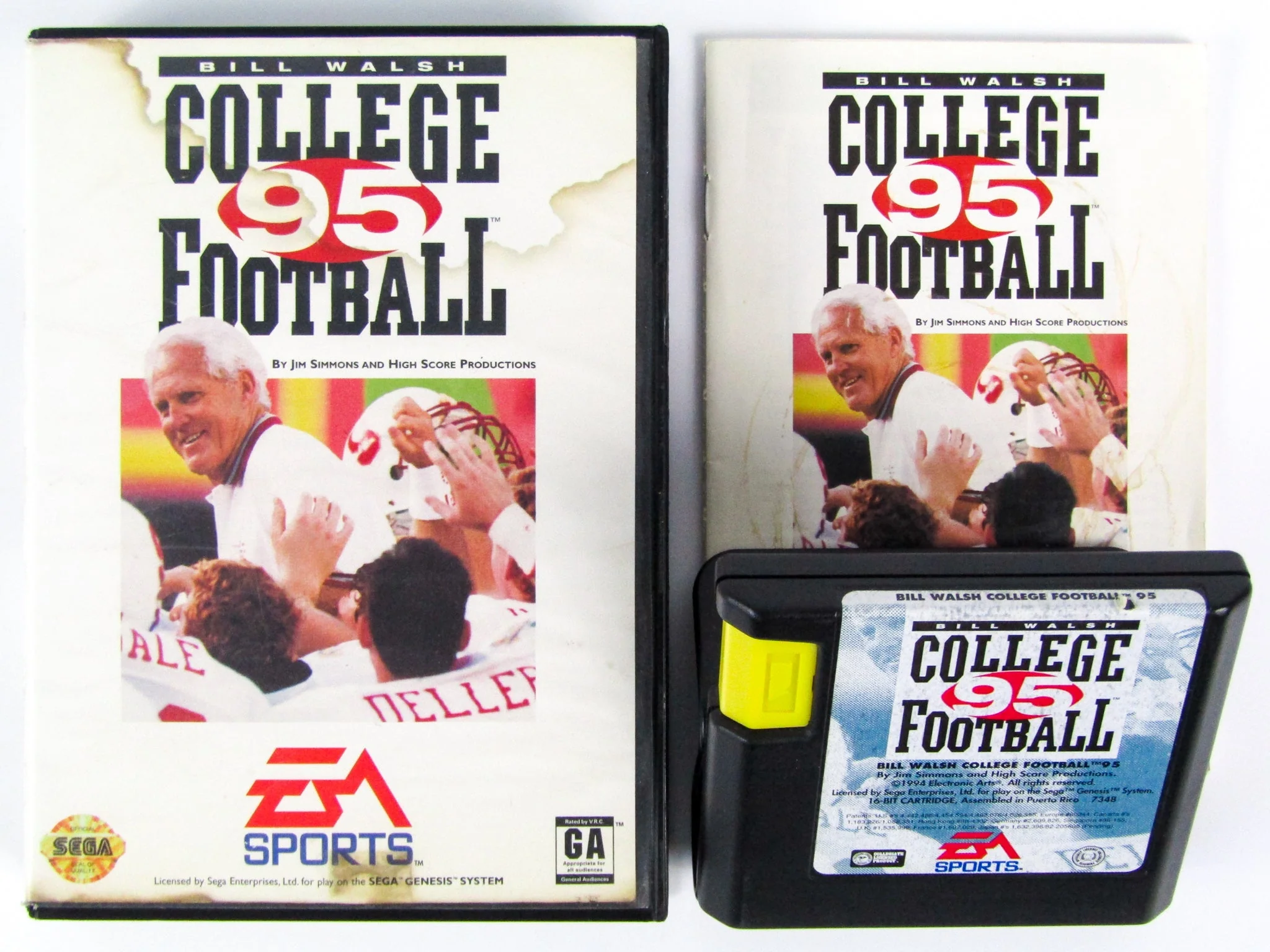 Bill Walsh College Football 95 (Sega Genesis)