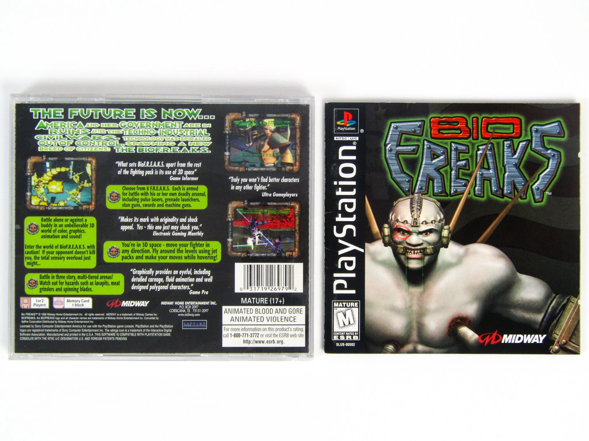 Biofreaks (PlayStation / PS1) - Image 2