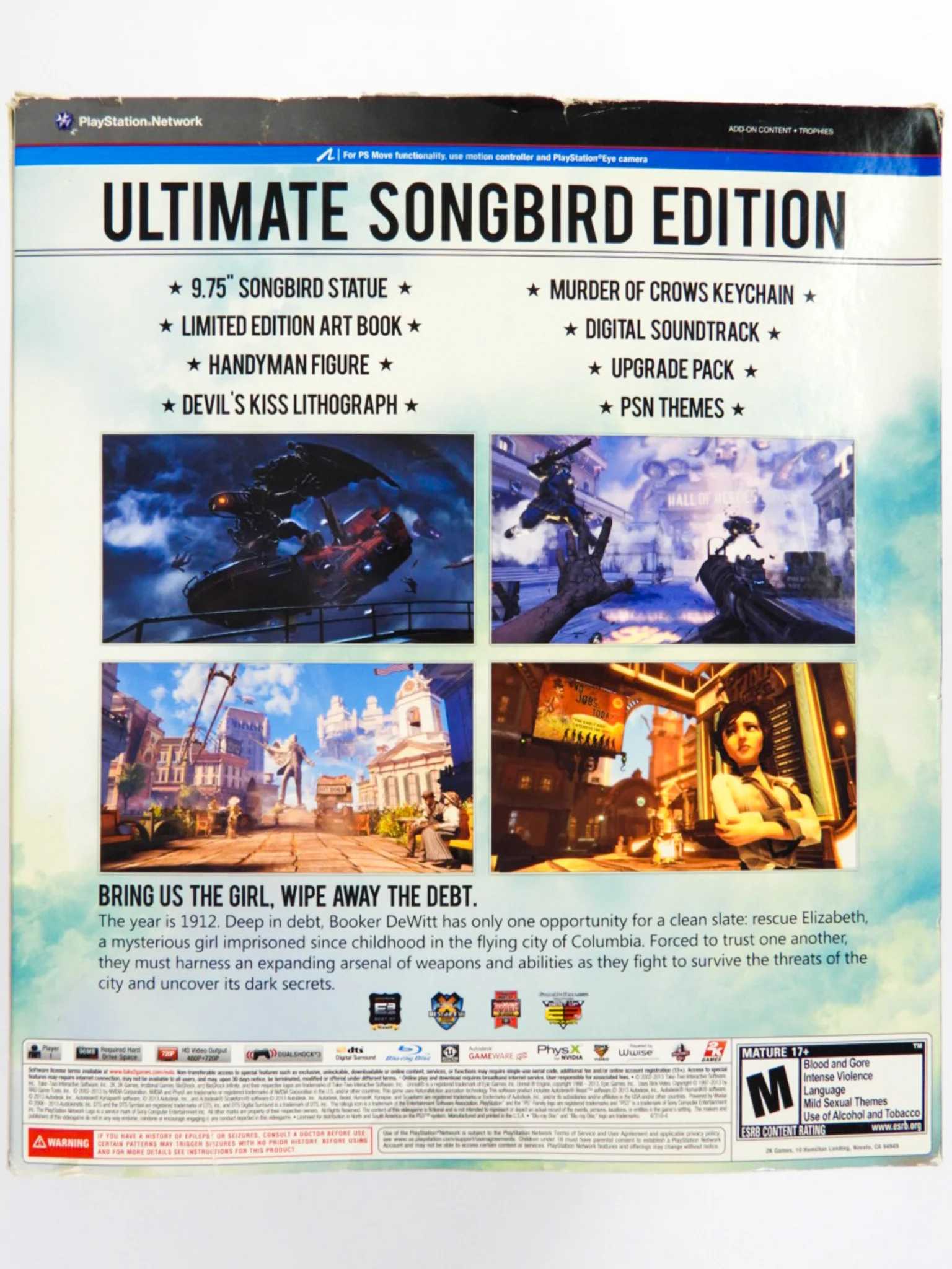 Bioshock Infinite [Ultimate Songbird Edition] (PlayStation 3 / PS3) - Image 3