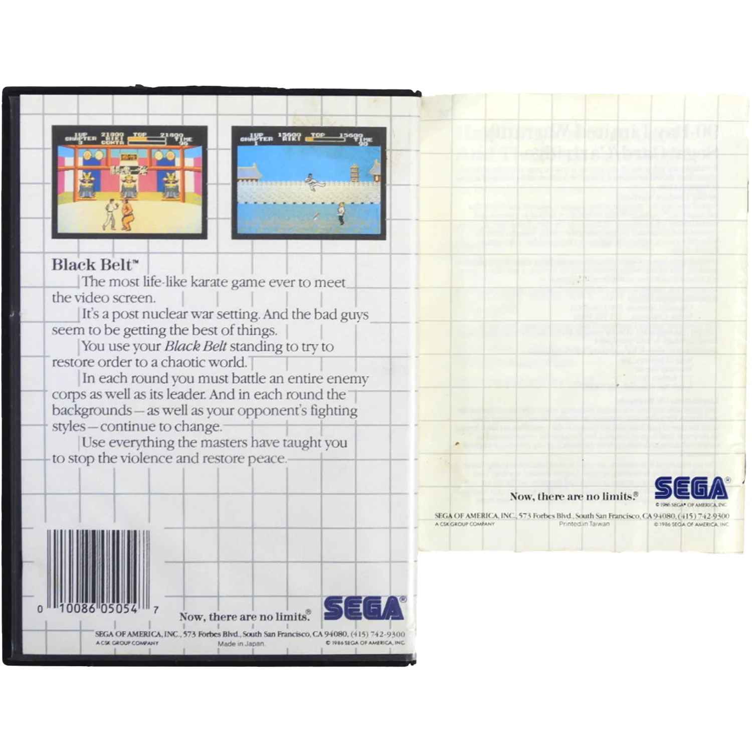 Black Belt (Sega Master System) - Image 2