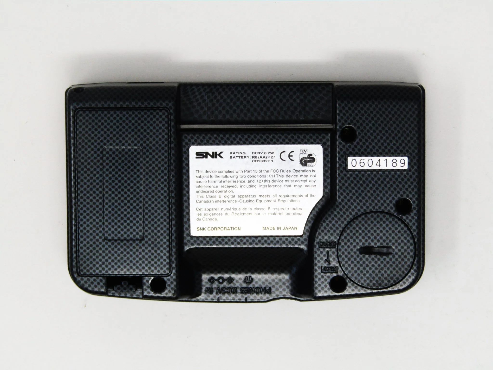 Neo Geo Pocket Color System Black - Image 2
