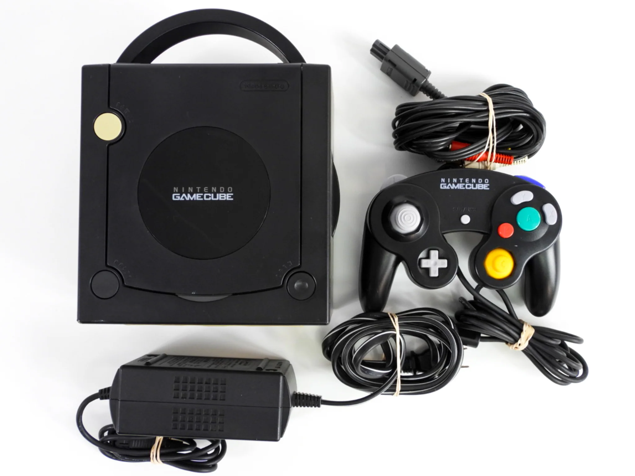 Nintendo GameCube System [DOL-001] Black with 1 Assorted Controller - Image 35