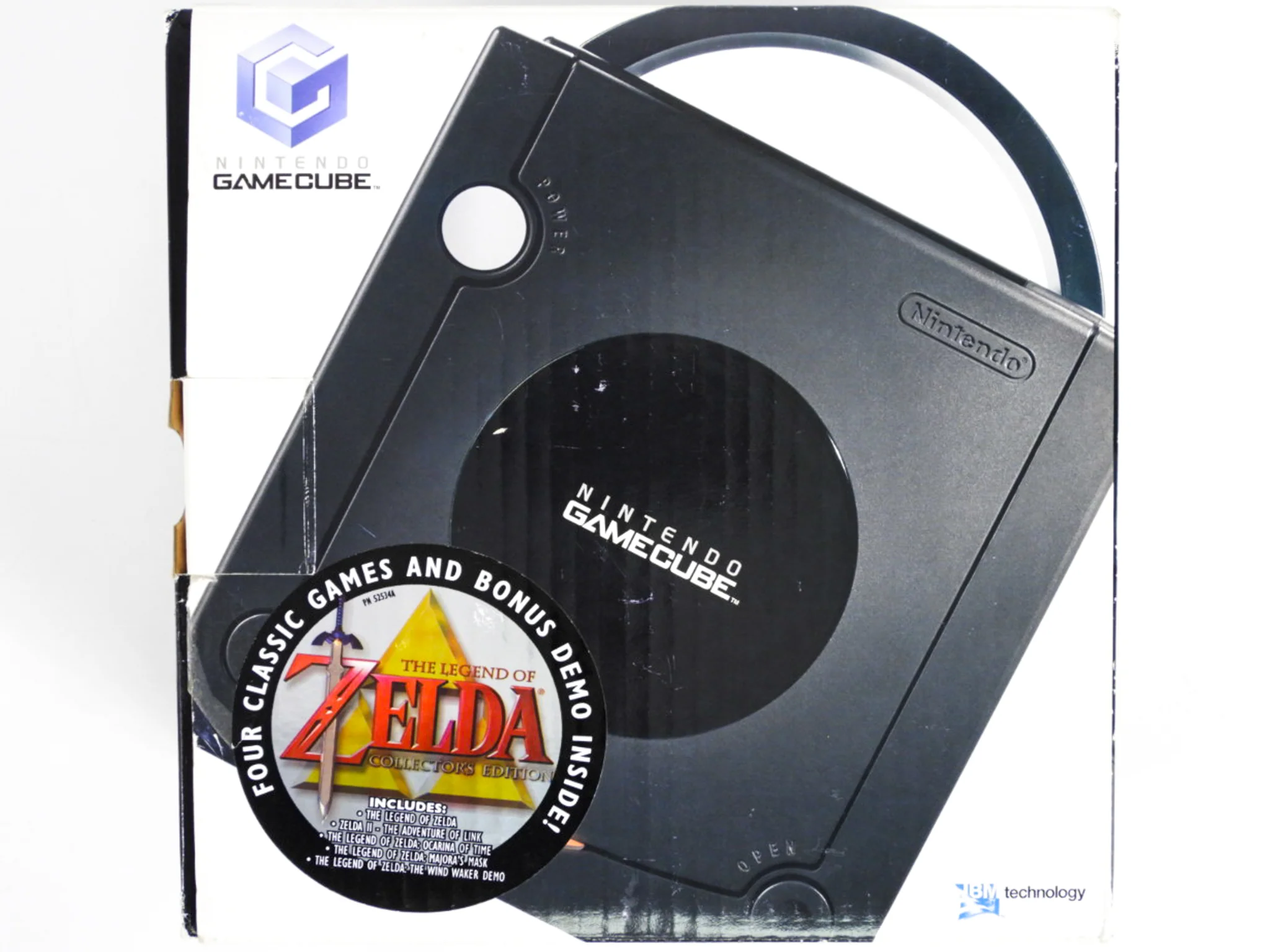 Nintendo GameCube System [Zelda Collector's Edition] [DOL-001] Black - Image 7