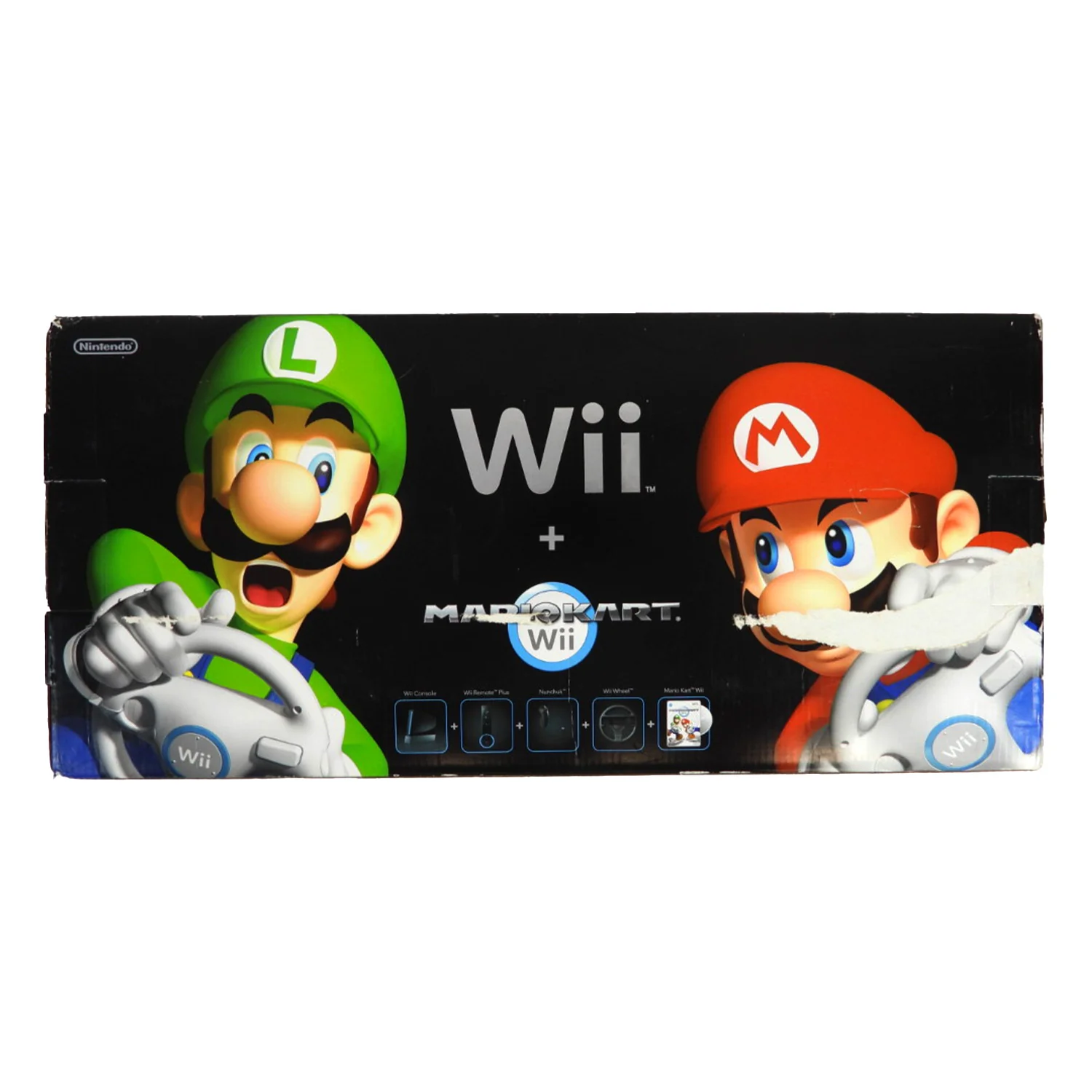 Nintendo Wii System [Mario Kart Bundle] [RVL-001] Black