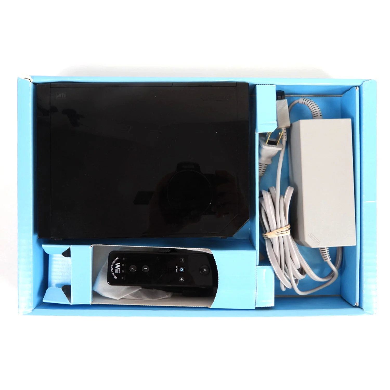 Nintendo Wii System [Mario Kart Bundle] [RVL-001] Black - Image 5