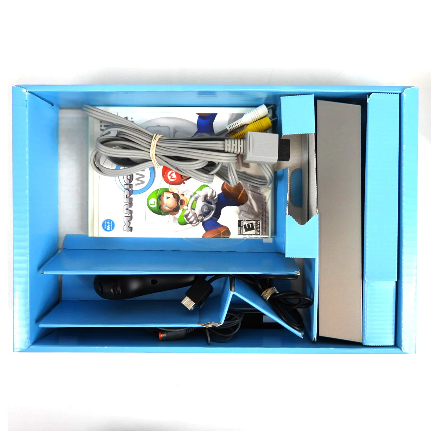Nintendo Wii System [Mario Kart Bundle] [RVL-001] Black - Image 6