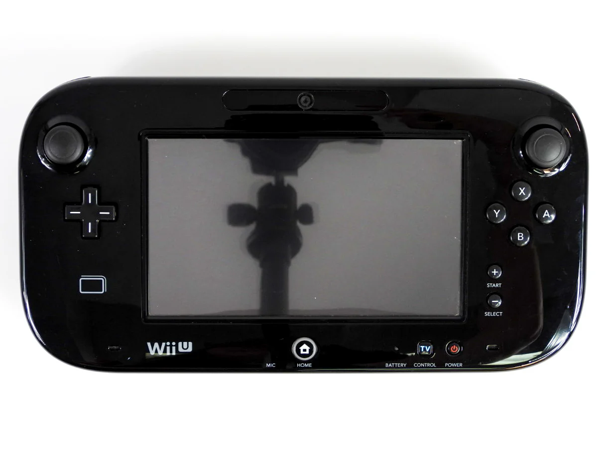 Black Wii U Gamepad (Nintendo Wii U)