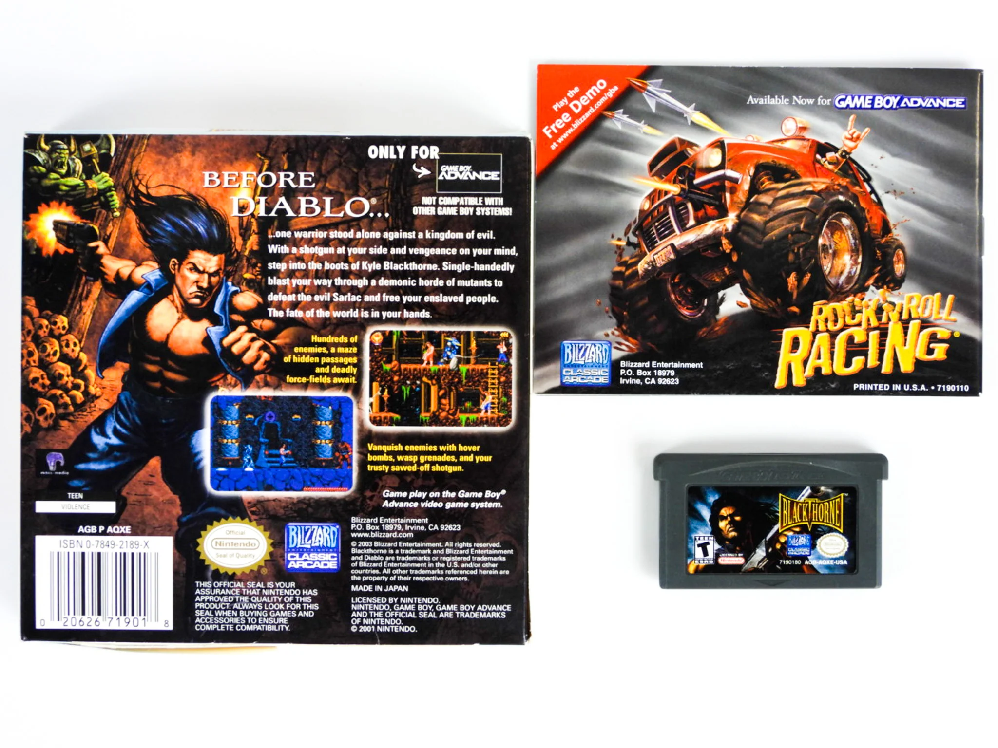 Blackthorne (Nintendo Game Boy Advance / GBA) - Image 2