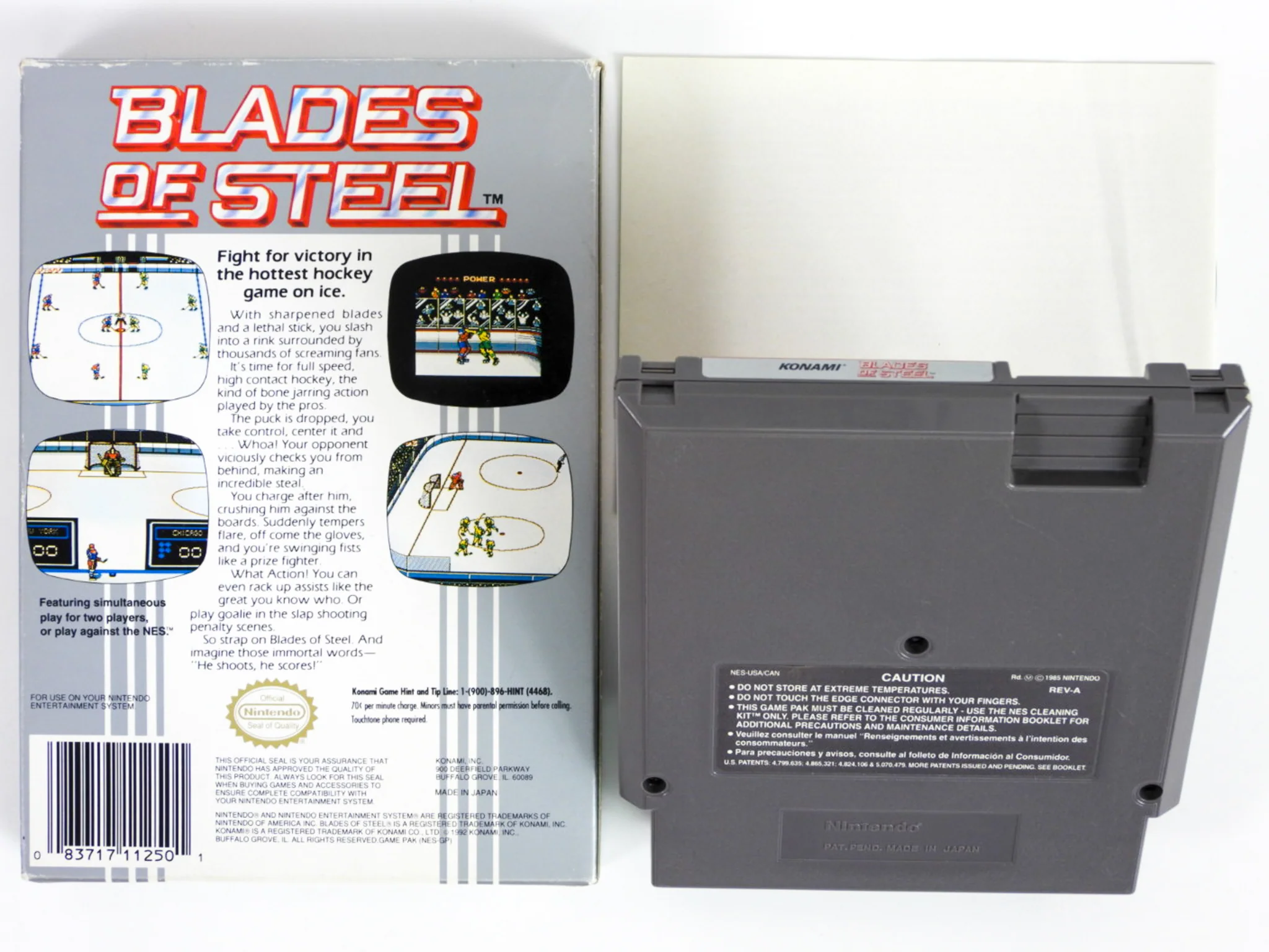 Blades Of Steel [Classic Series] (Nintendo / NES) - Image 2