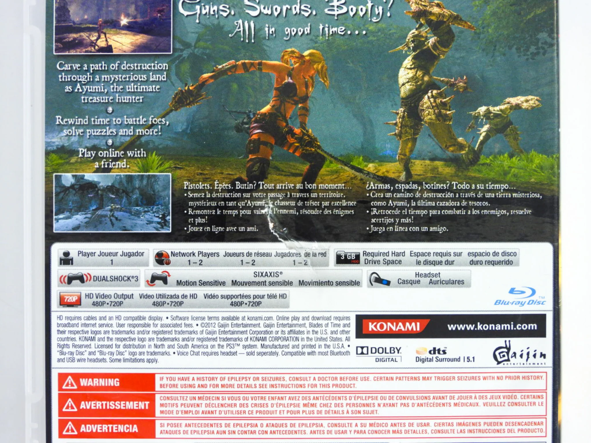 Blades Of Time (PlayStation 3 / PS3) - Image 2