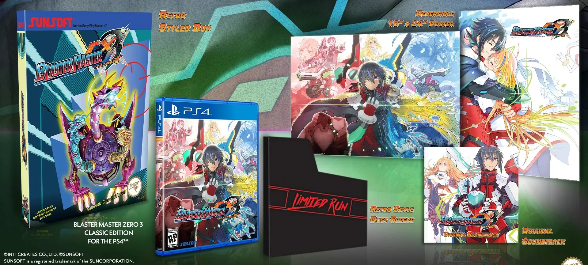 Blaster Master Zero 3 [Classic Edition] [Limited Run Games] (PlayStation 4 / PS4) - Image 2