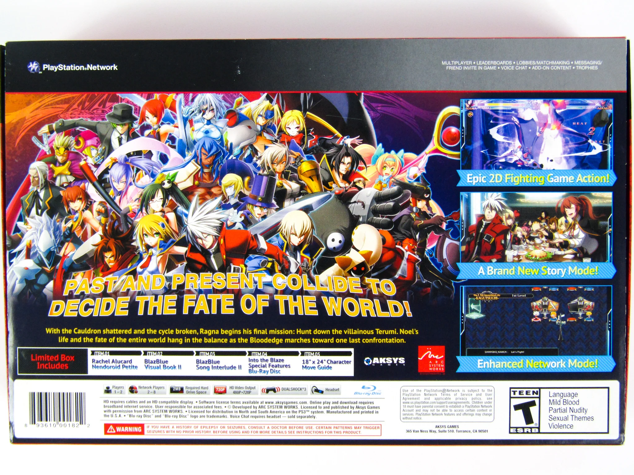 BlazBlue: Chrono Phantasma [Limited Edition] (PlayStation 3 / PS3) - Image 2