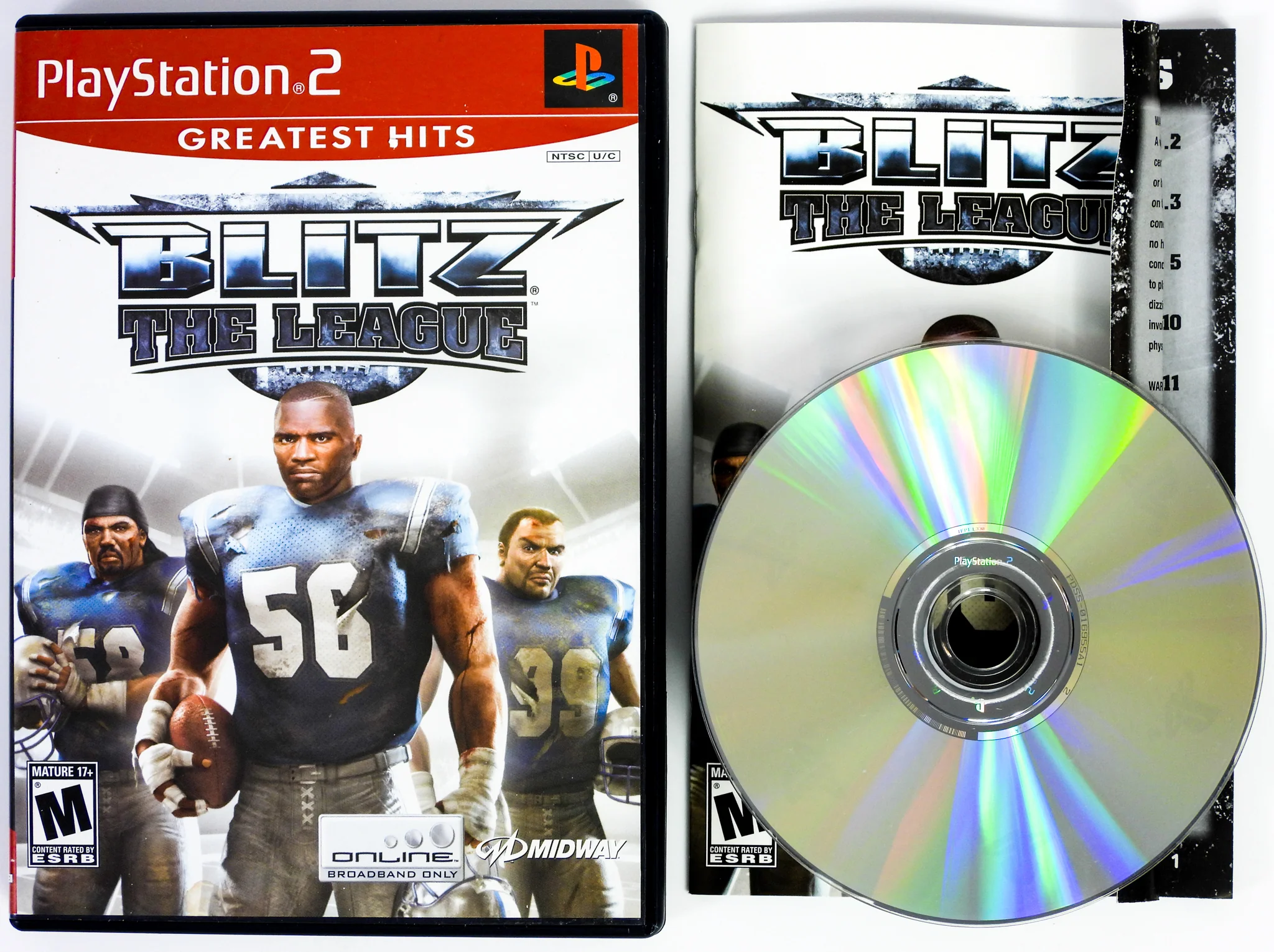 Blitz The League [Greatest Hits] (PlayStation 2 / PS2) - Image 2