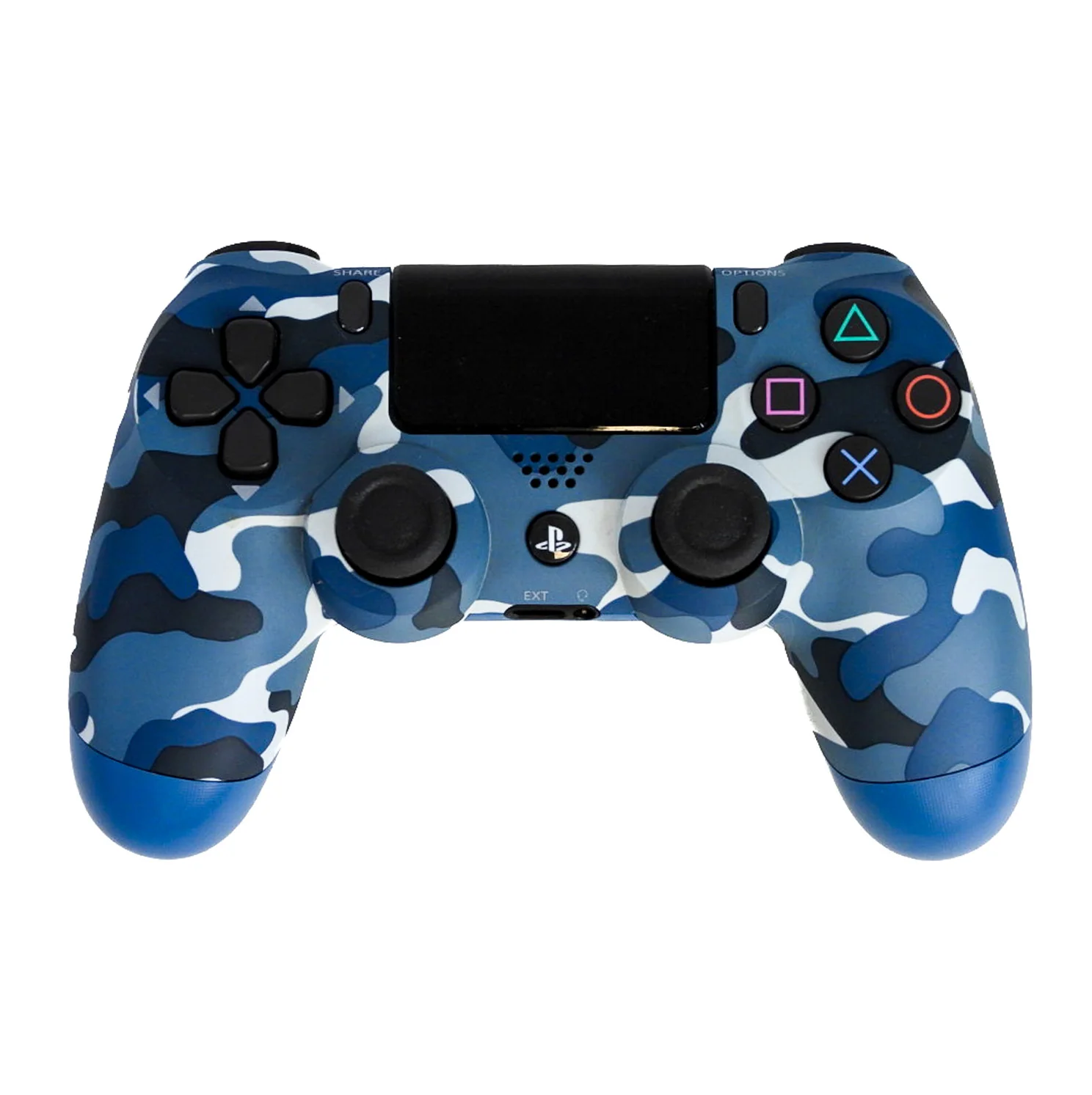 Blue Camo Dualshock 4 Controller (PlayStation 4 / PS4) - Image 4