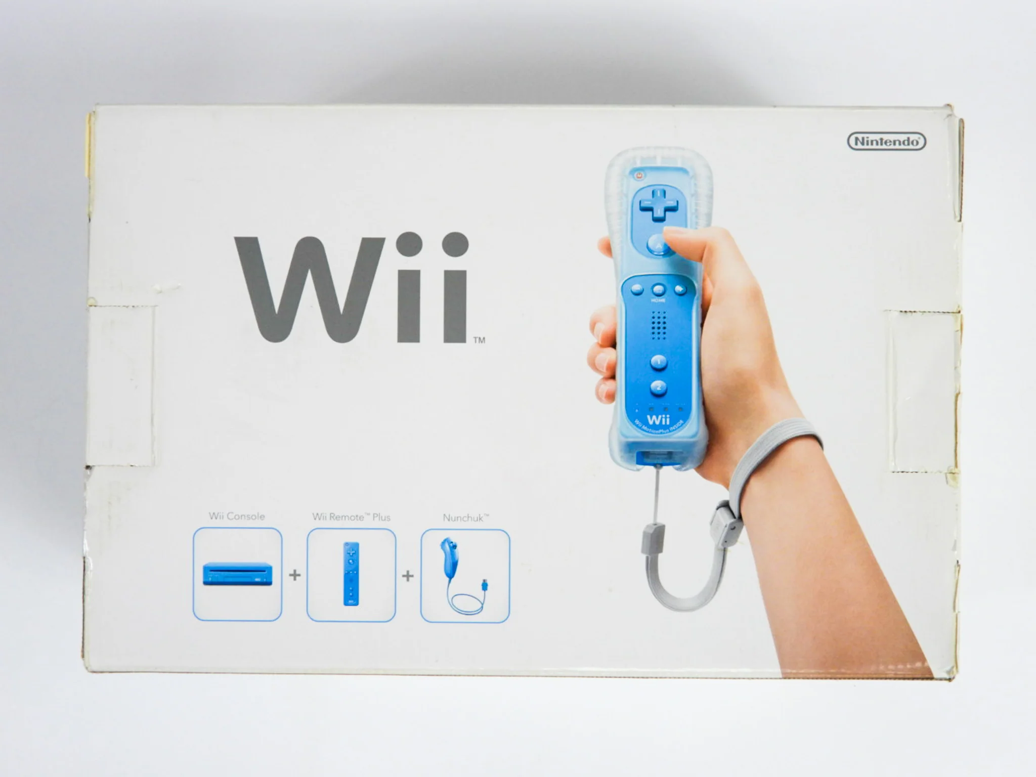 Nintendo Wii System [RVL-101] Blue - Image 2