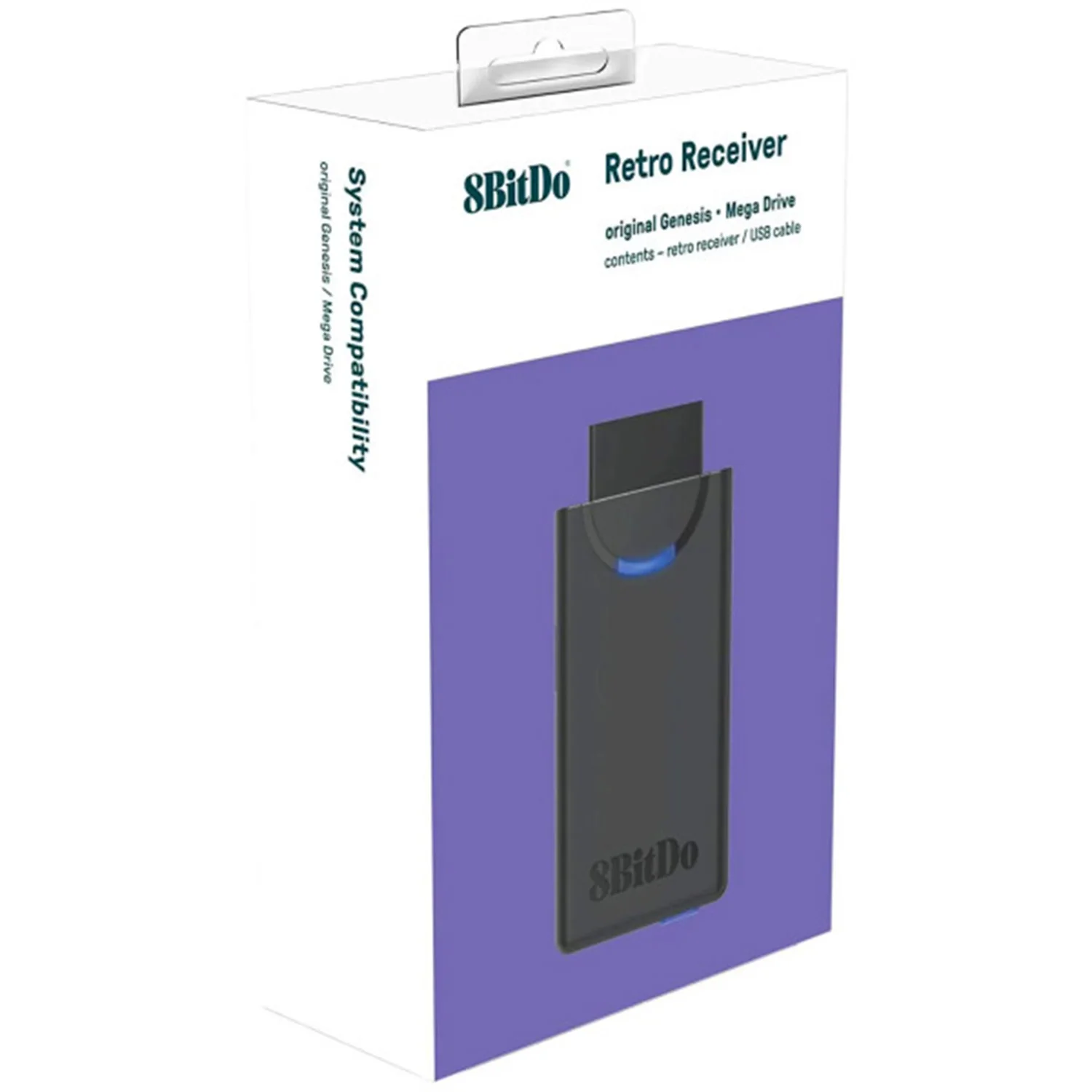 Bluetooth Retro Receiver Controller [8BitDo] (Sega Genesis / Sega Mega Drive)