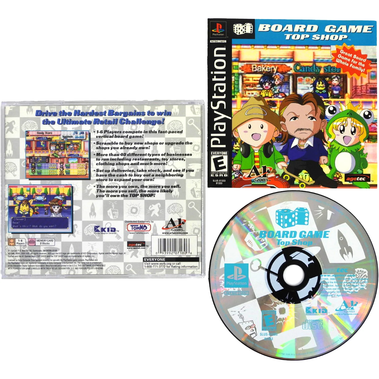 Board Game Top Shop (PlayStation / PS1)