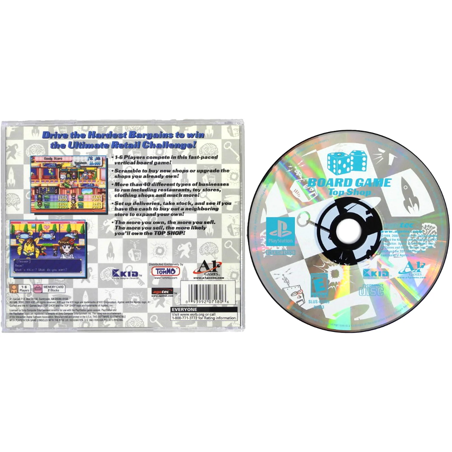 Board Game Top Shop (PlayStation / PS1) - Image 2