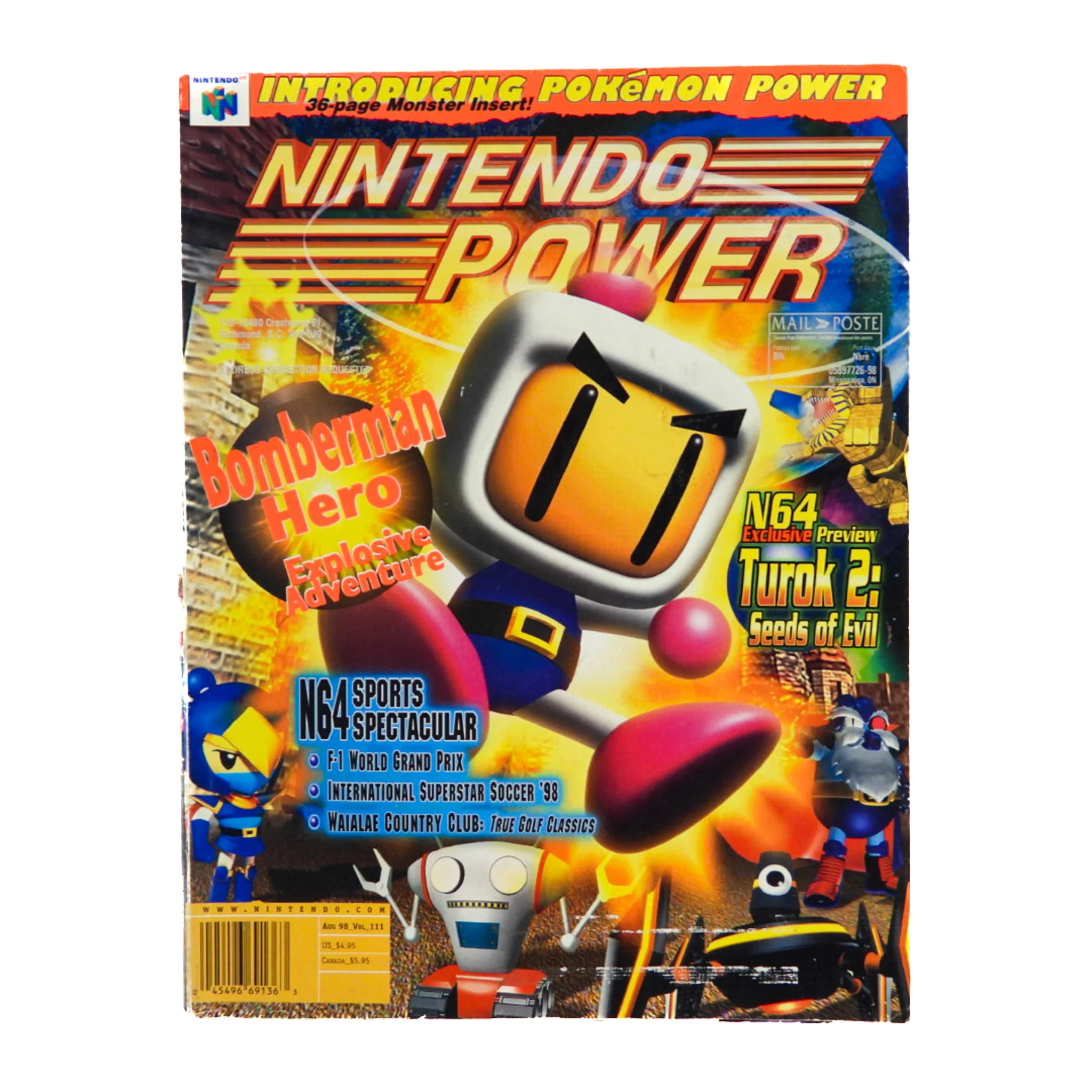 Bomberman Hero [Volume 111] [Nintendo Power] (Magazines) - Image 9