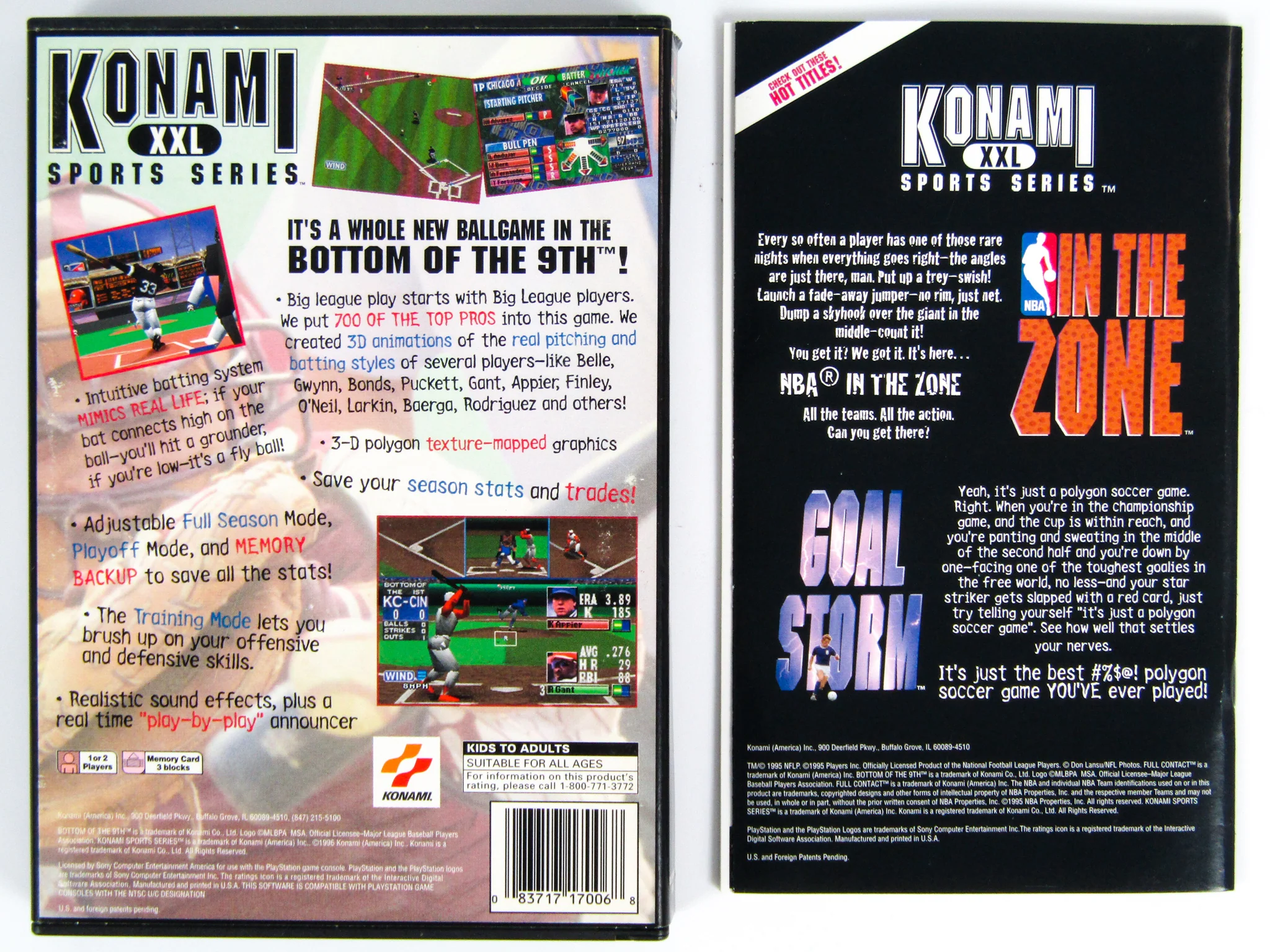 Bottom Of The 9th [Long Box] (PlayStation / PS1) - Image 3