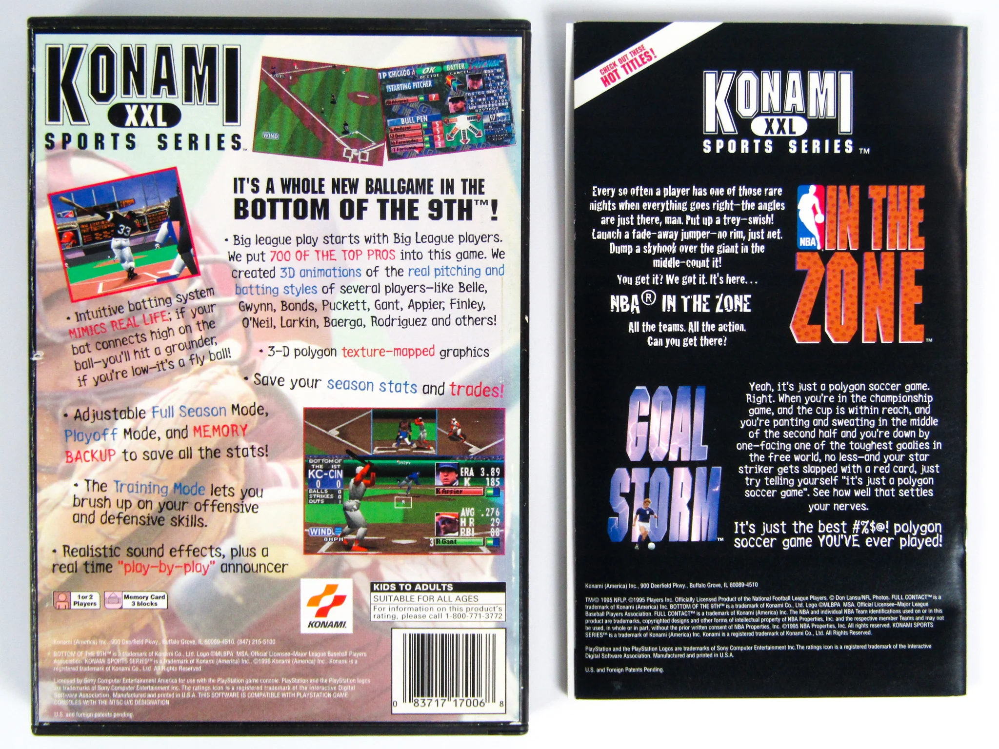 Bottom Of The 9th [Long Box] (PlayStation / PS1) - Image 6