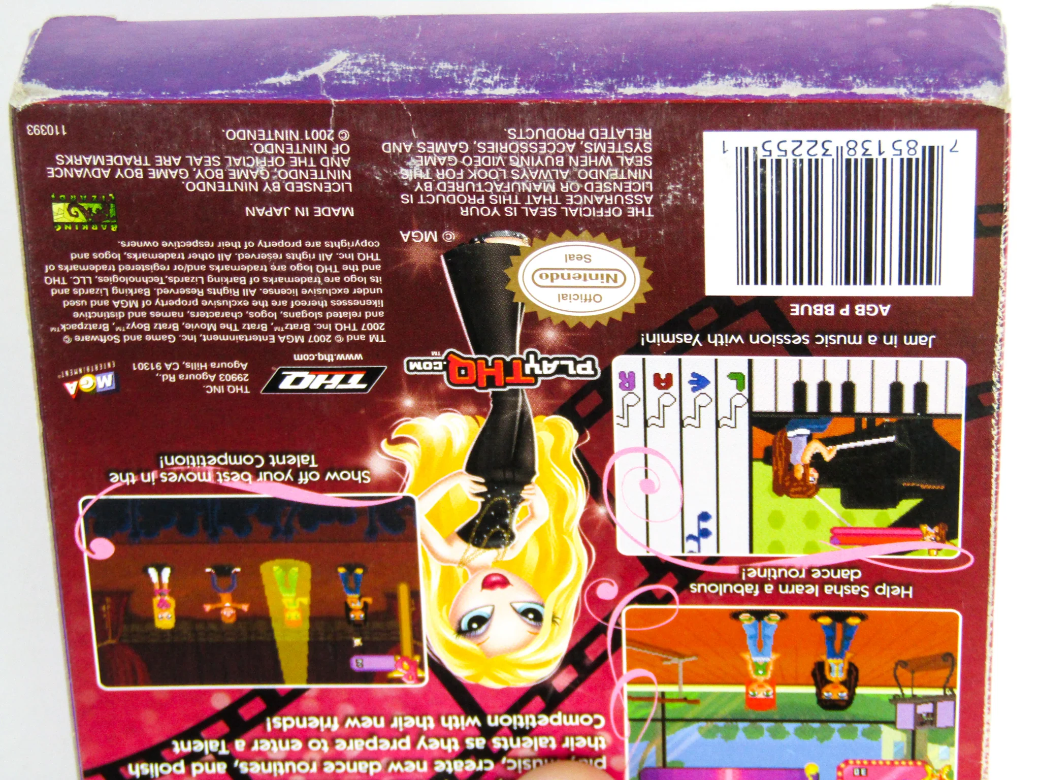 Bratz: The Movie (Nintendo Game Boy Advance / GBA) - Image 3