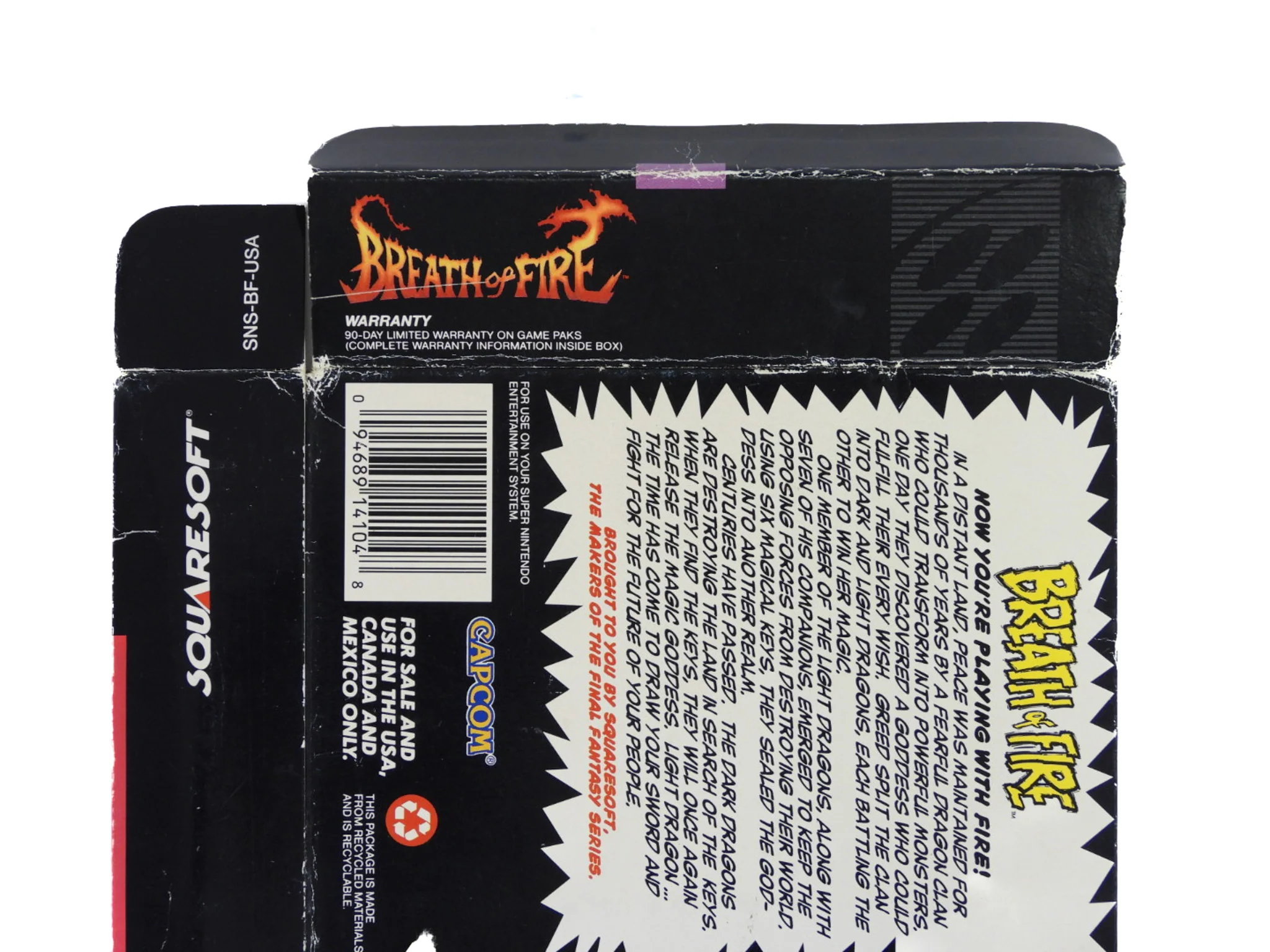 Breath Of Fire [Box] (Super Nintendo / SNES) - Image 4