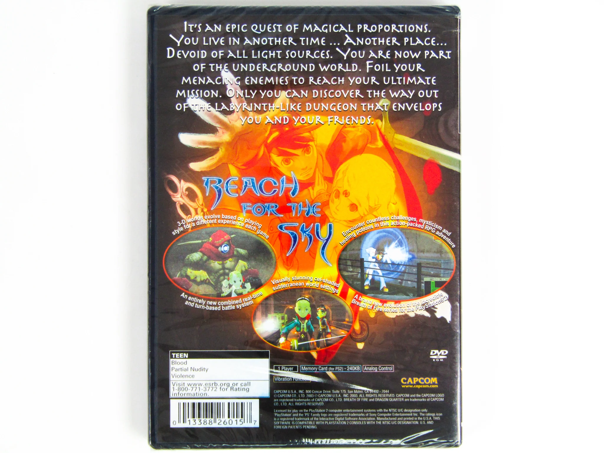 Breath Of Fire Dragon Quarter (PlayStation 2 / PS2) - Image 2