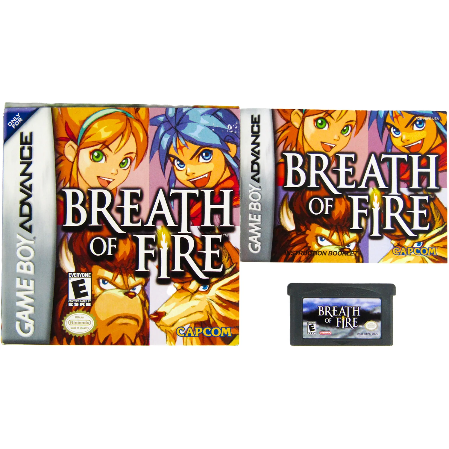 Breath of Fire (Nintendo Game Boy Advance / GBA)