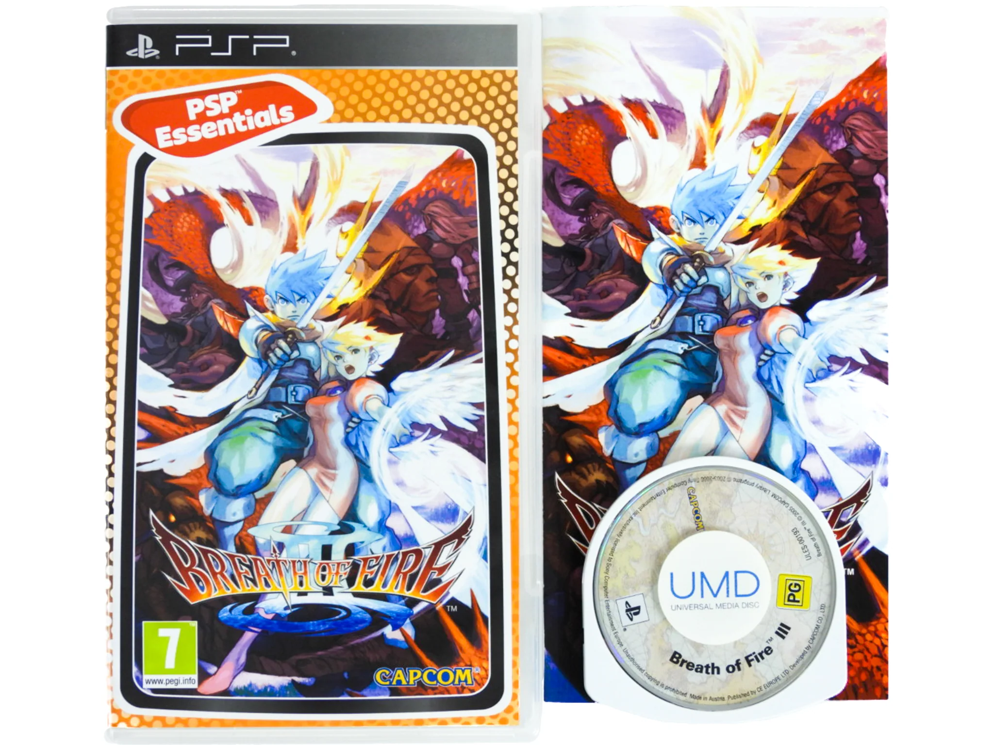 Breath of Fire III 3 [Essentials] [PAL] (PlayStation Portable / PSP)