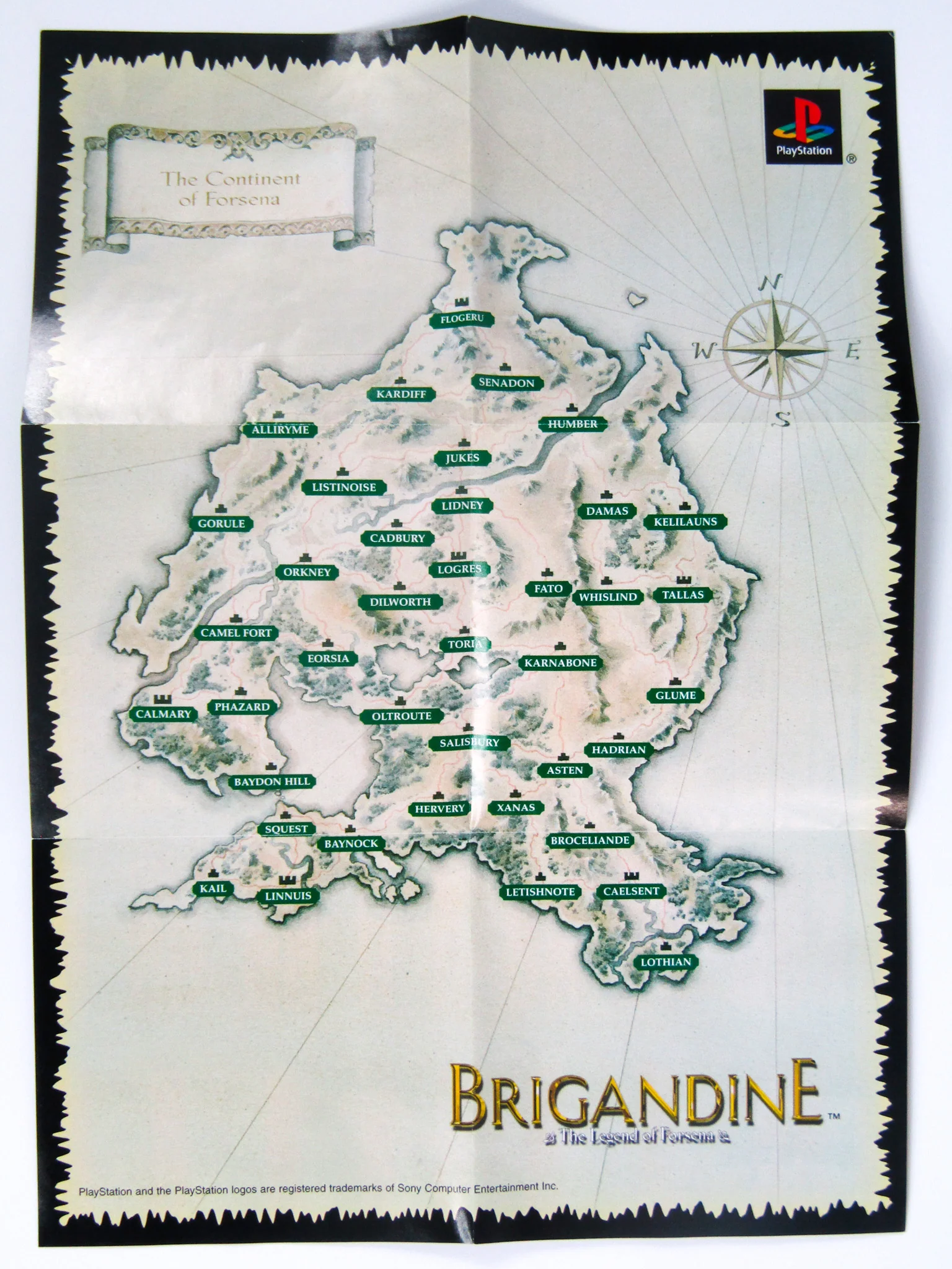 Brigandine: The Legend Of Forsena (PlayStation / PS1) - Image 4