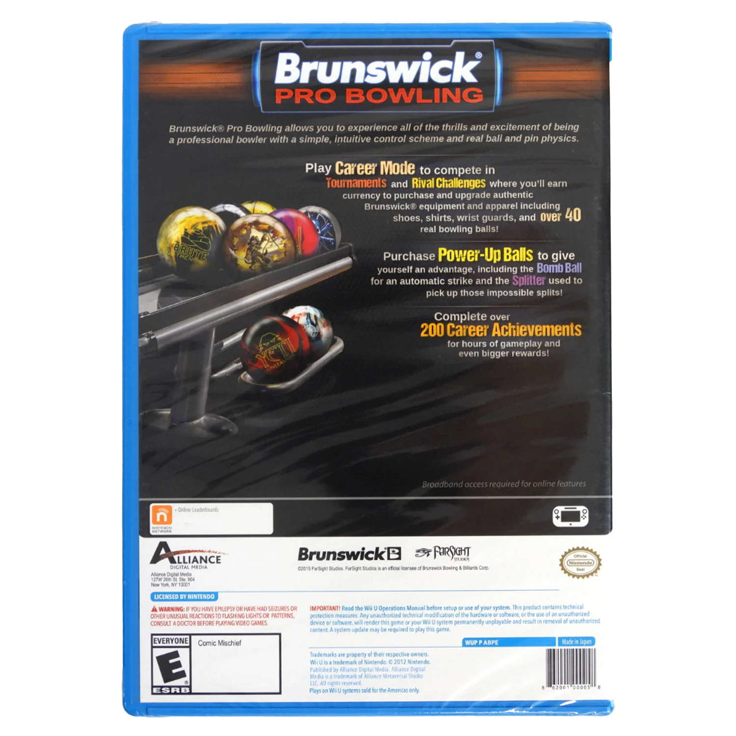 Brunswick Pro Bowling (Nintendo Wii U) - Image 2