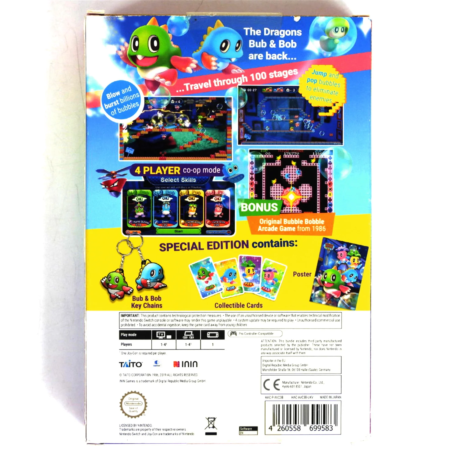 Bubble Bobble 4 Friends [Special Edition] [PAL] (Nintendo Switch) - Image 2