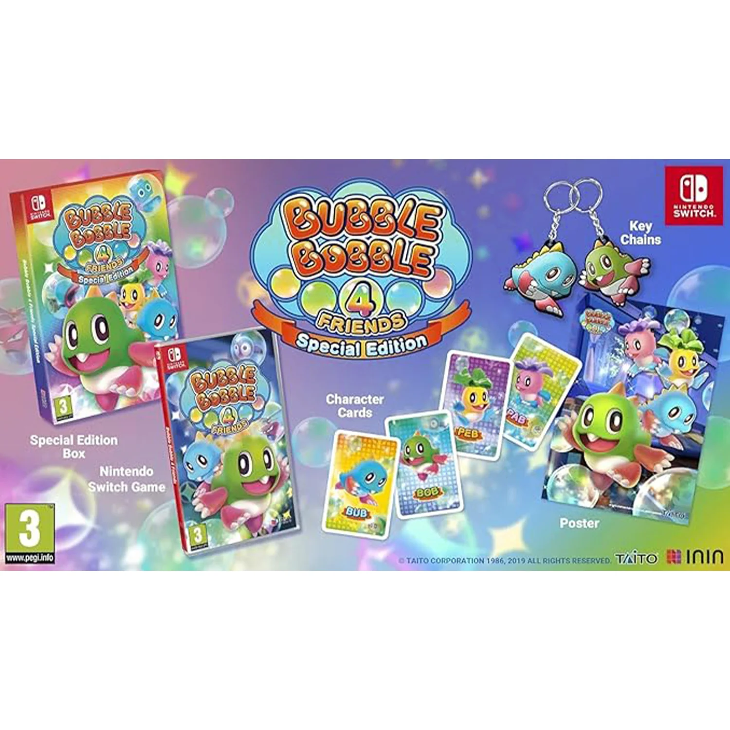 Bubble Bobble 4 Friends [Special Edition] [PAL] (Nintendo Switch) - Image 3