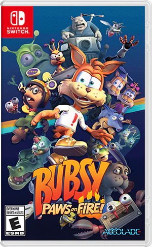 Bubsy Paws On Fire (Nintendo Switch)