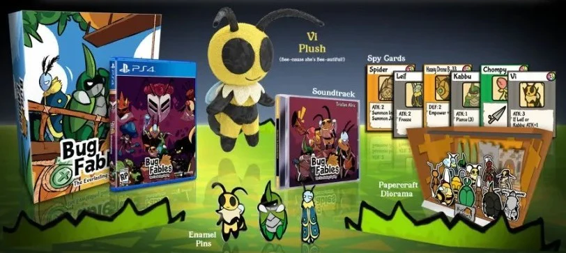 Bug Fables: The Everlasting Sapling [Collector's Edition] [Limited Run Games] (PlayStation 4 / PS4) - Image 2
