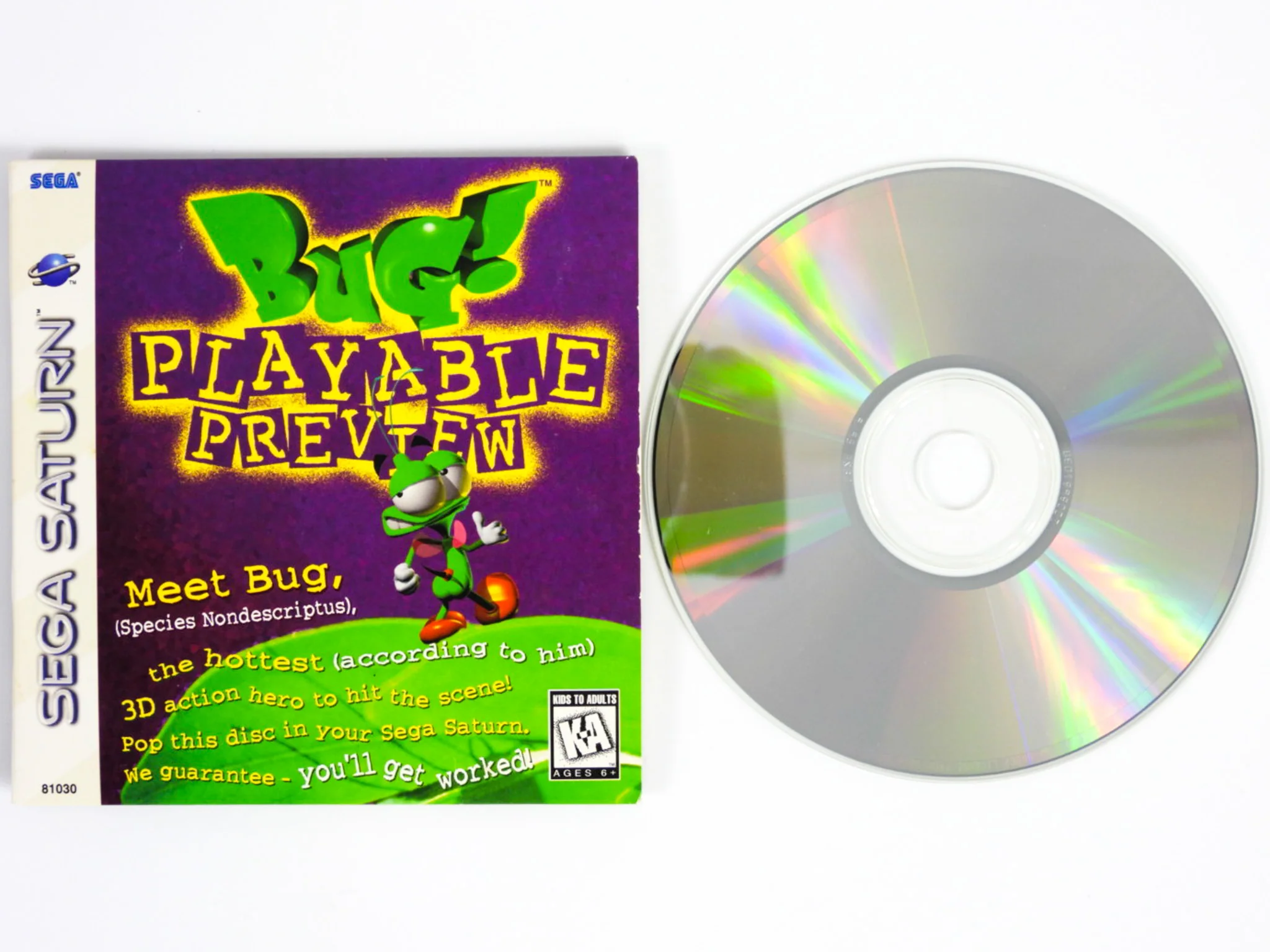 Bug Playable Preview (Sega Saturn)