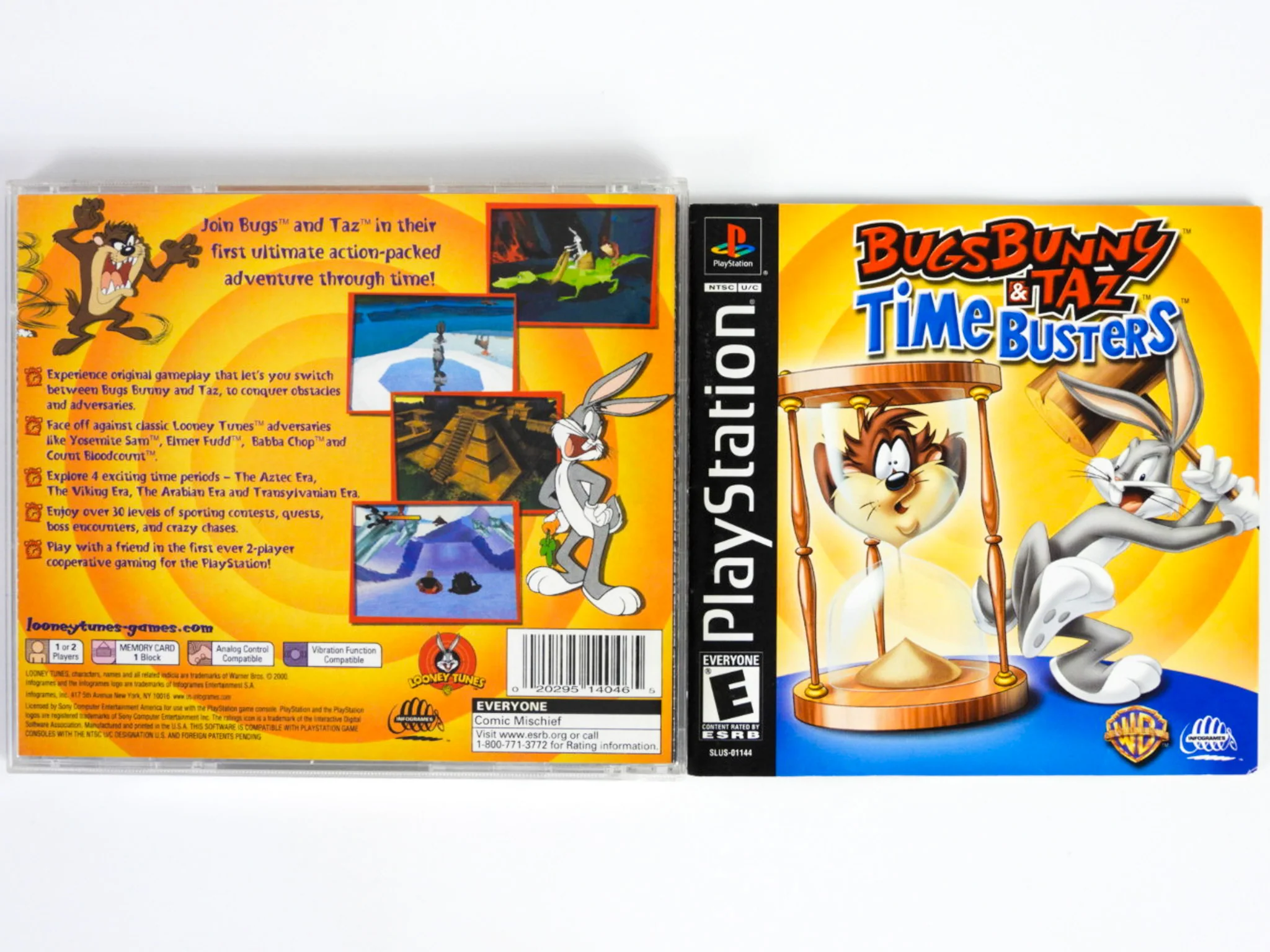 Bugs Bunny And Taz Time Busters (PlayStation / PS1) - Image 2