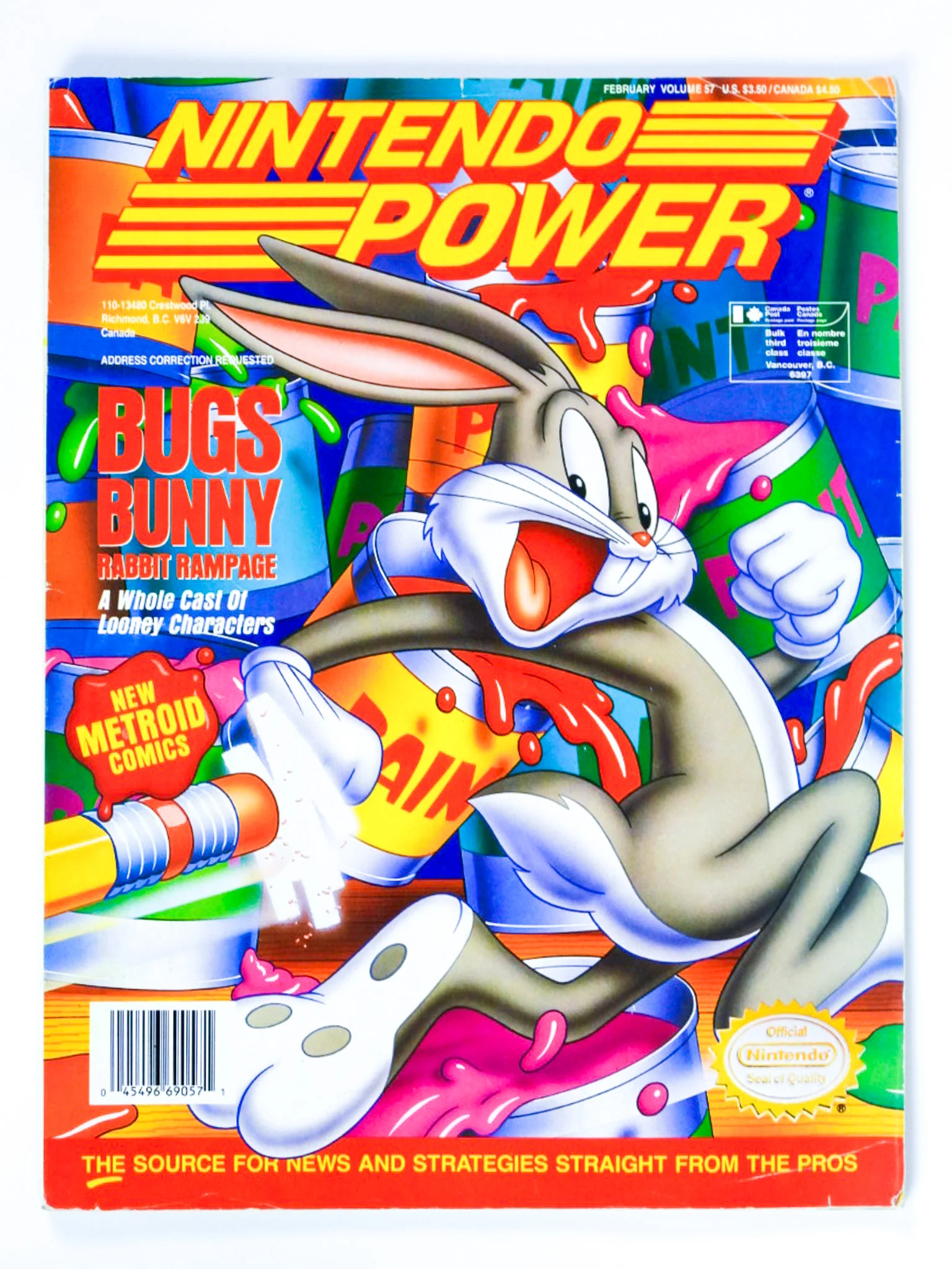 Bugs Bunny Rabbit Rampage [Volume 57] [Nintendo Power] (Magazines) - Image 4