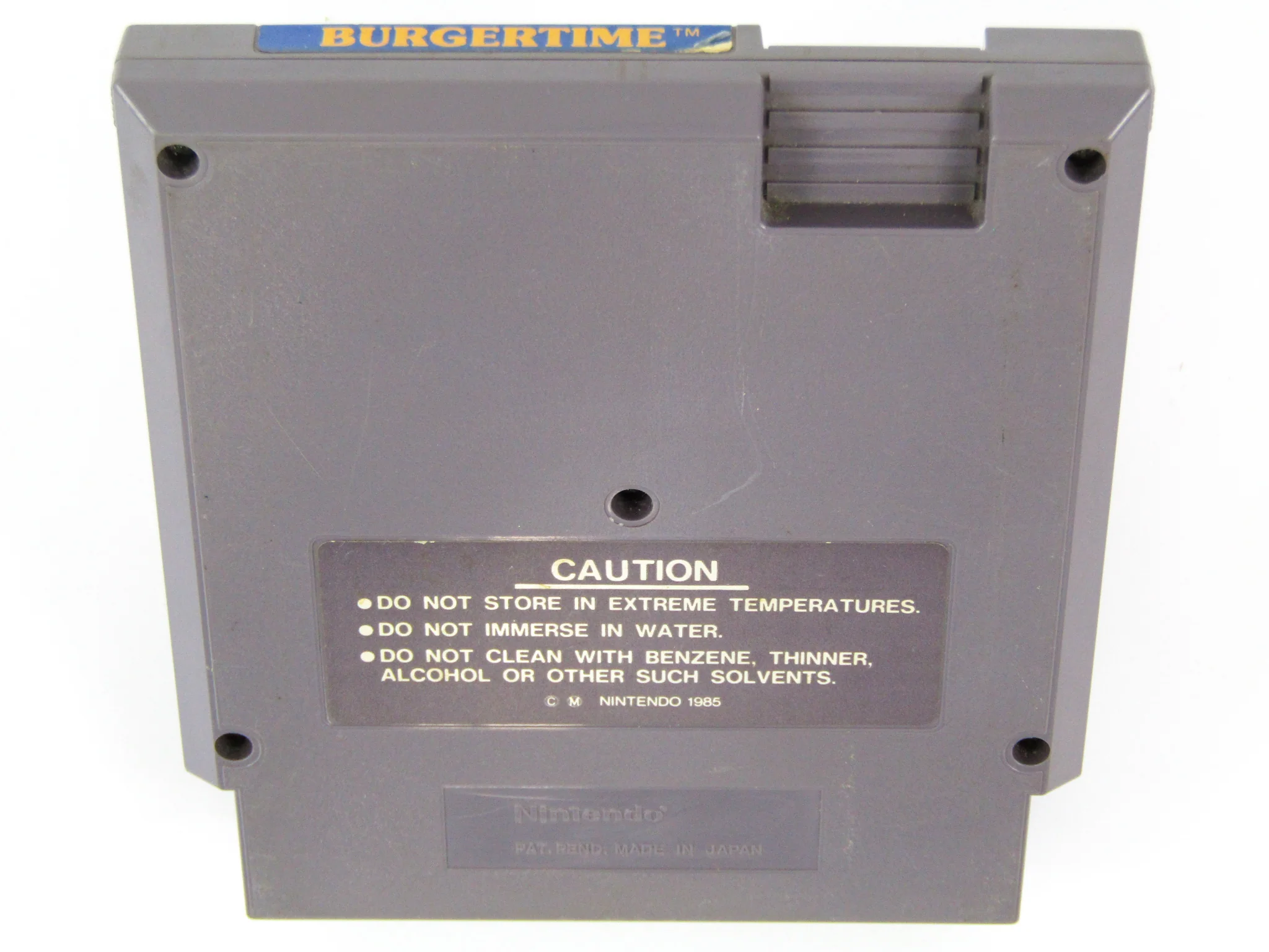 BurgerTime [5 Screw] (Nintendo / NES) - Image 4