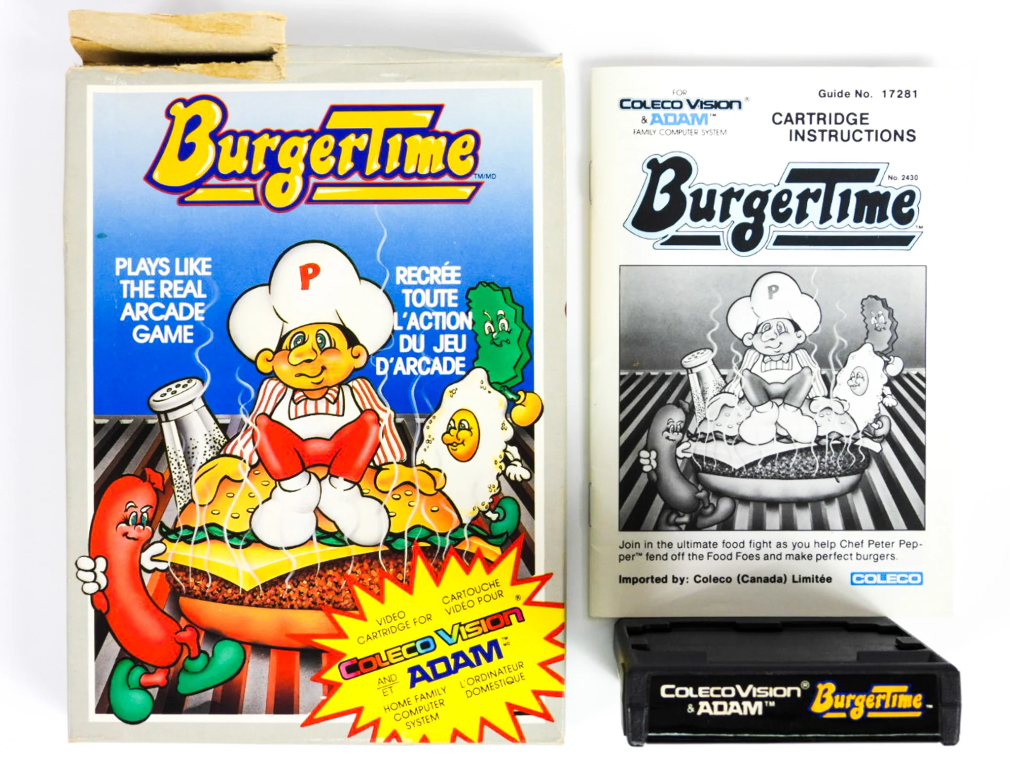 Burgertime (ColecoVision) - Image 2