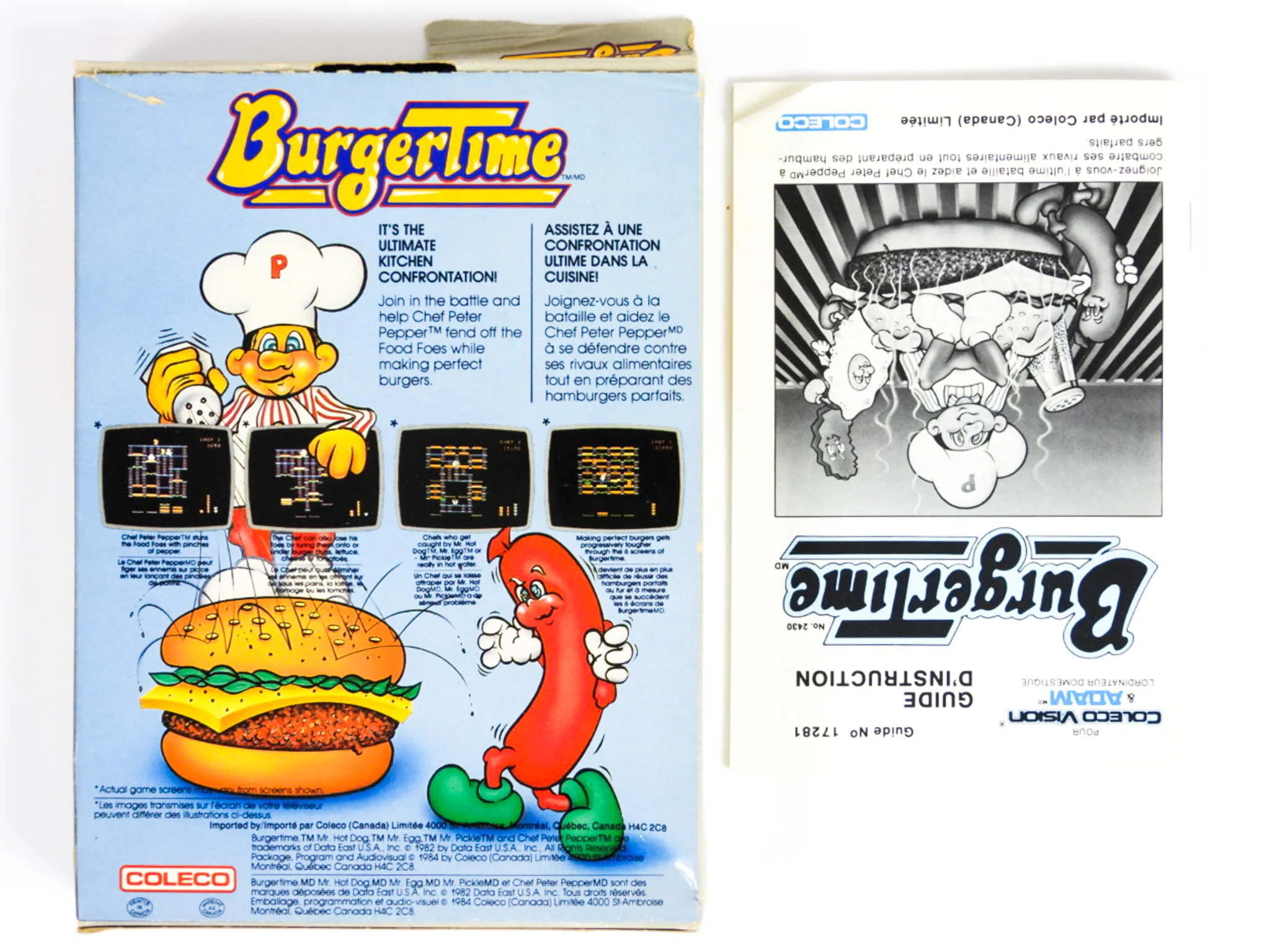 Burgertime (ColecoVision) - Image 3