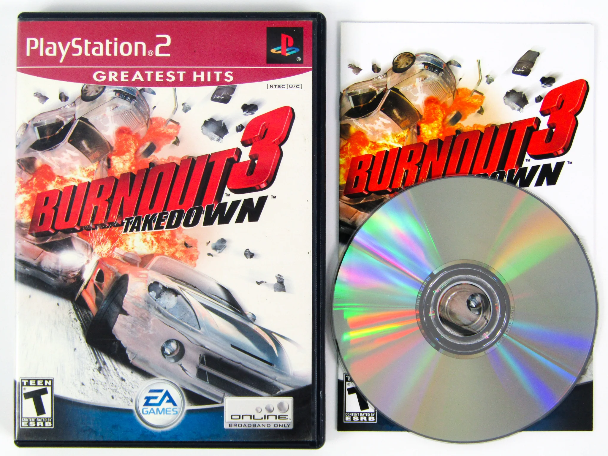 Burnout 3: Takedown [Greatest Hits] (PlayStation 2 / PS2) - Image 2