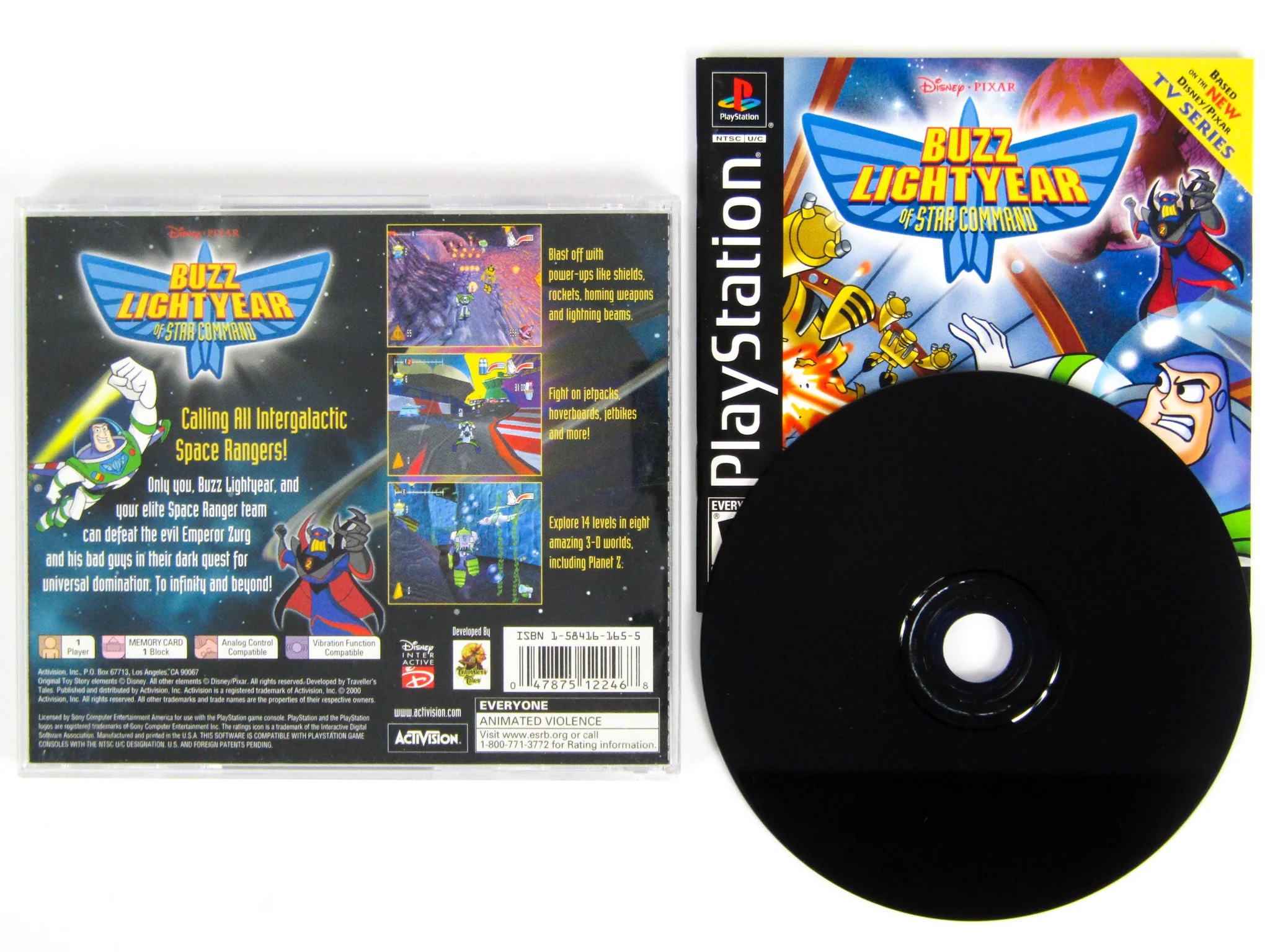 Buzz Lightyear Of Star Command (PlayStation / PS1)