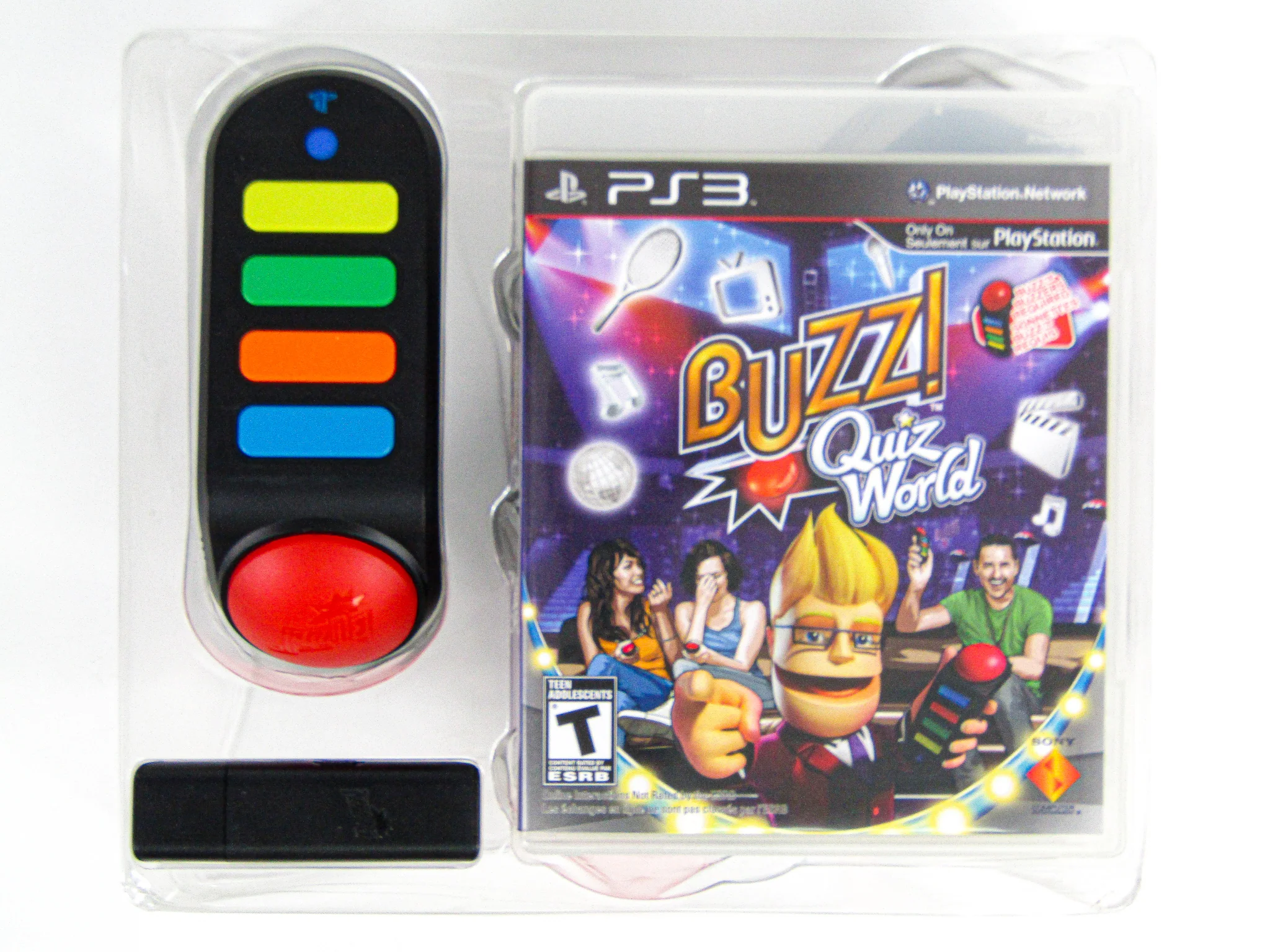 Buzz! Quiz World [4 Controller Bundle] (PlayStation 3 / PS3) - Image 2