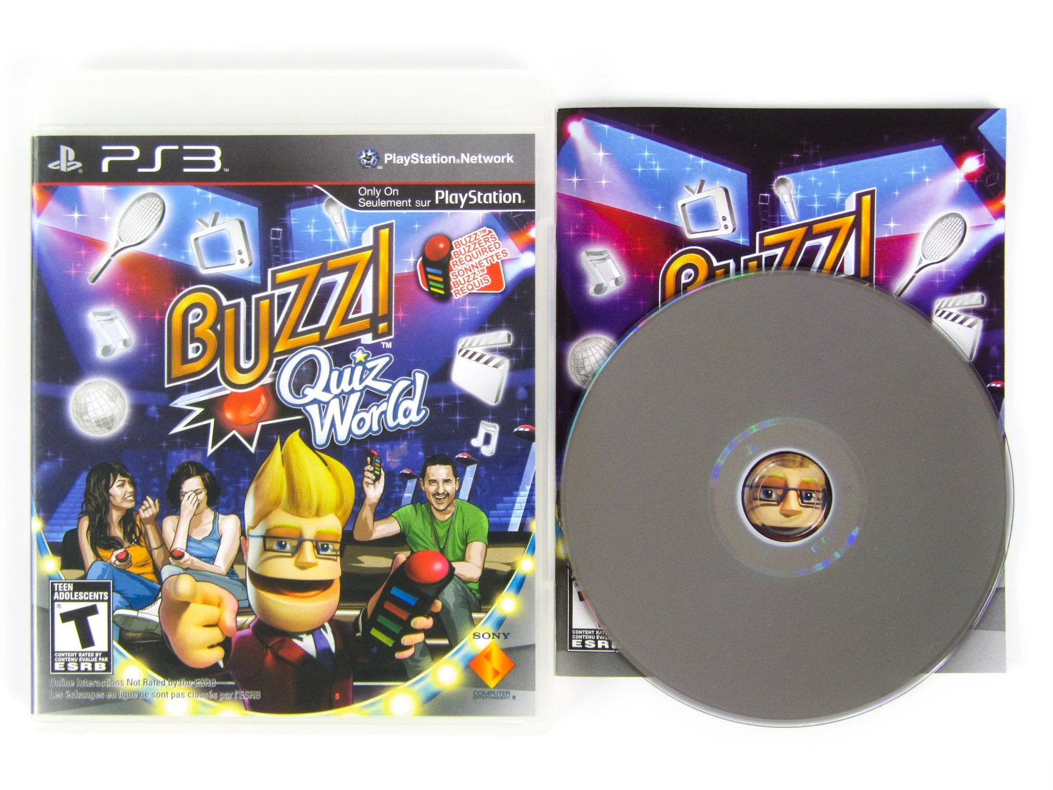 Buzz! Quiz World [4 Controller Bundle] (PlayStation 3 / PS3) - Image 3